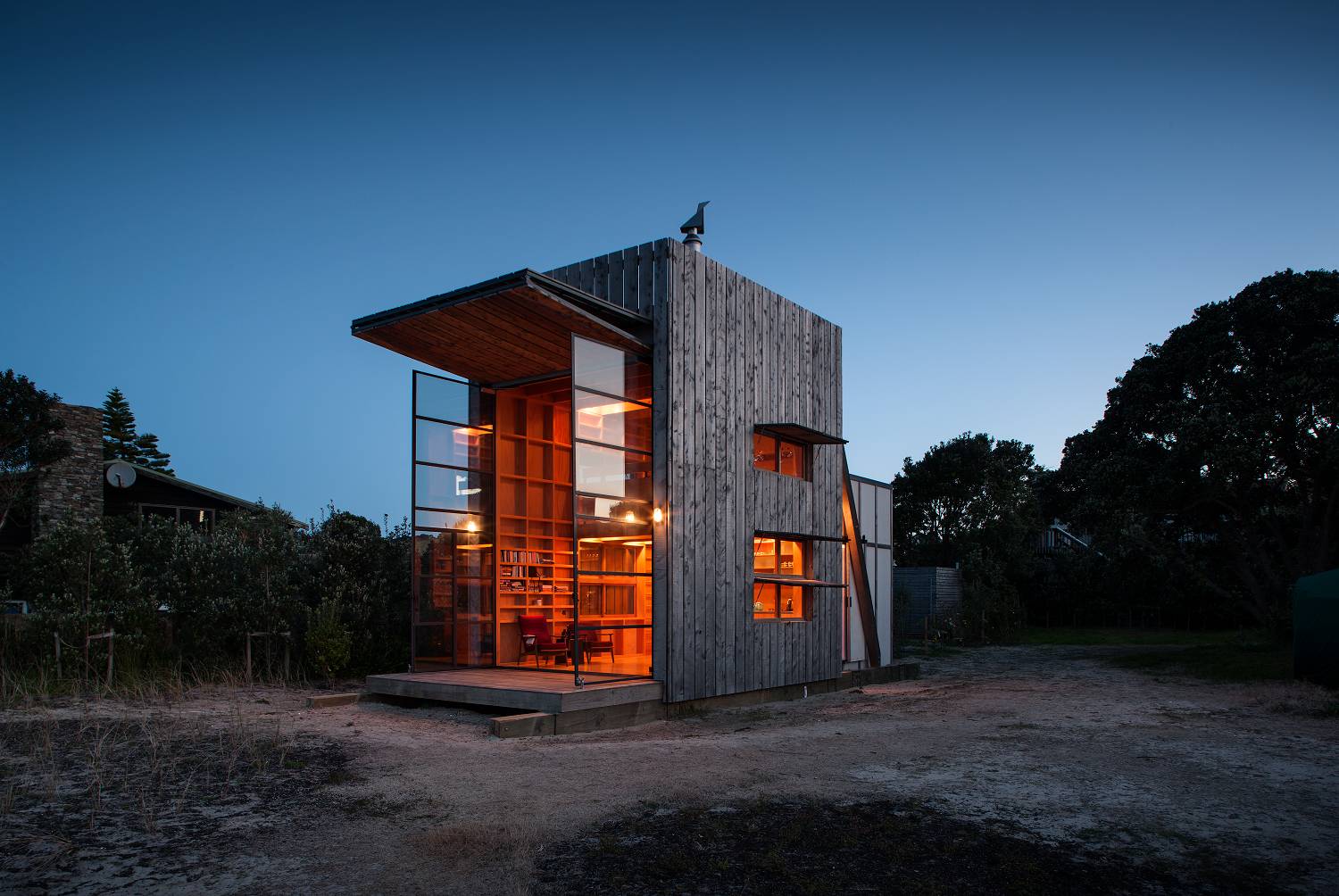 Houzz Новая Зеландия: Мобильный пляжный дом для любителей серфинга