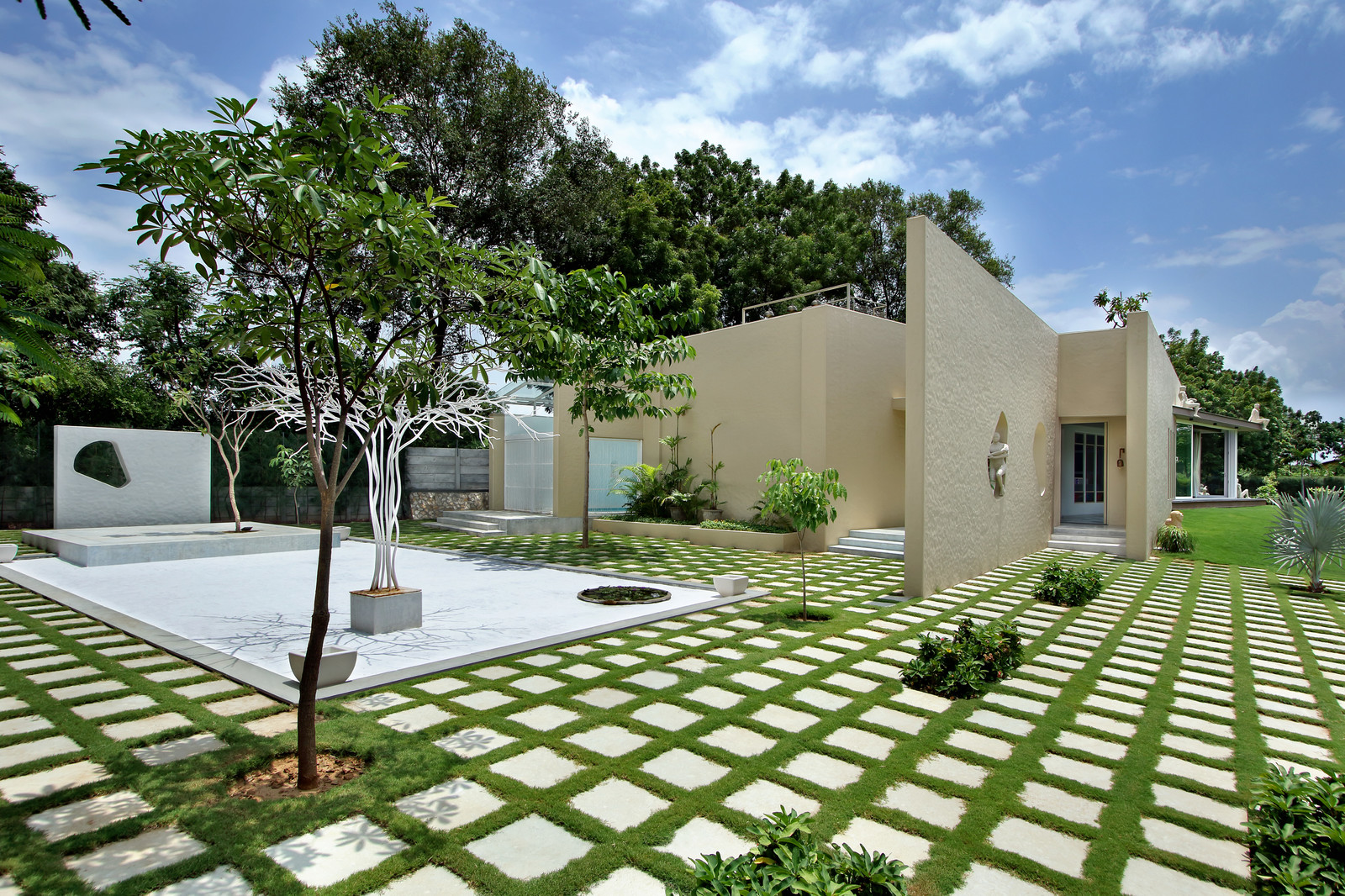 Houzz Индия: Тихая резиденция в современном стиле