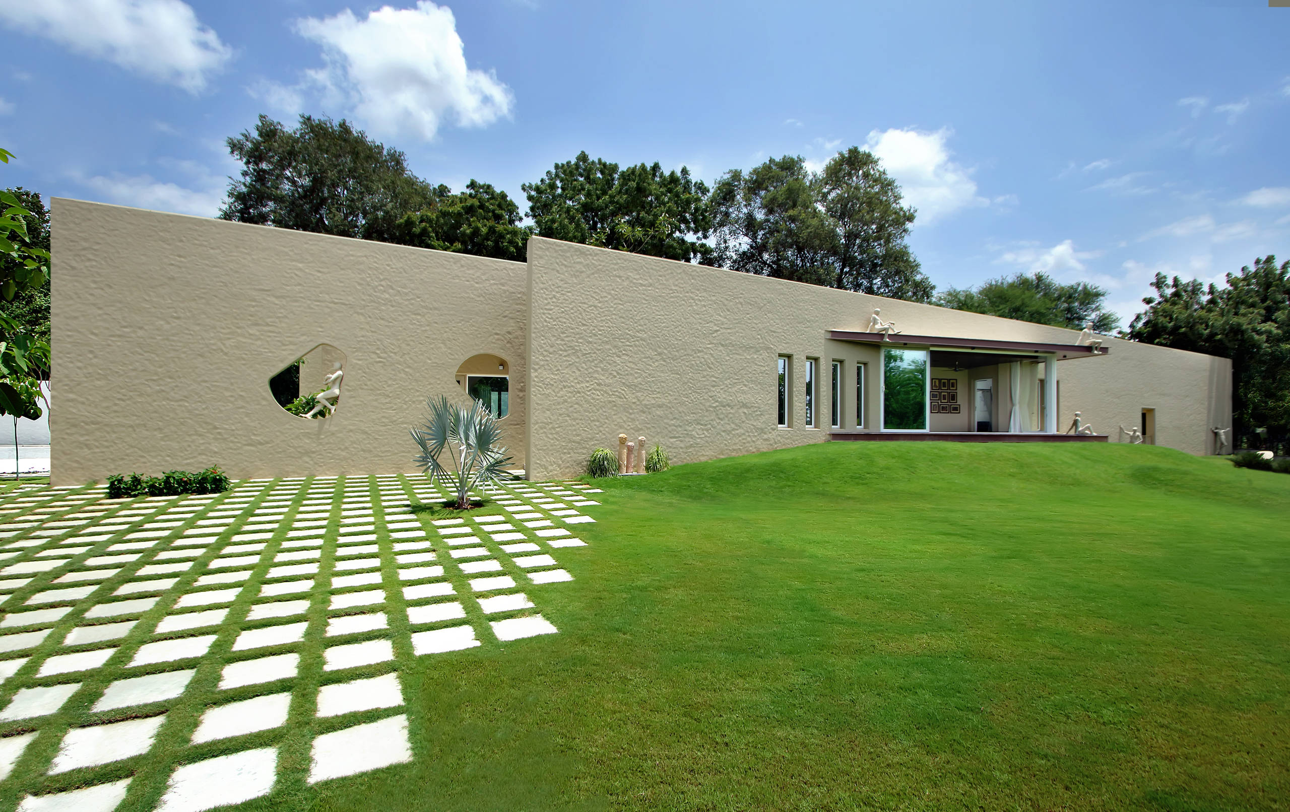 Houzz Индия: Тихая резиденция в современном стиле