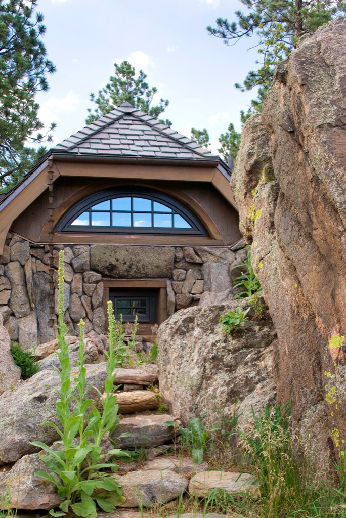 Houzz США: Коттедж в Колорадо, который мог бы понравиться хоббитам