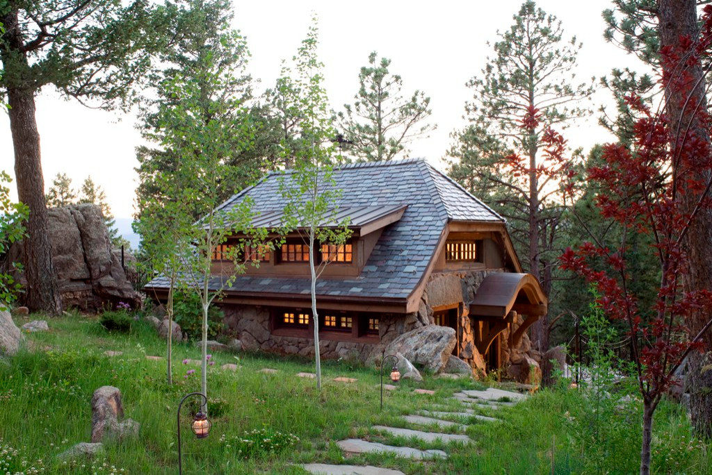 Houzz США: Коттедж в Колорадо, который мог бы понравиться хоббитам