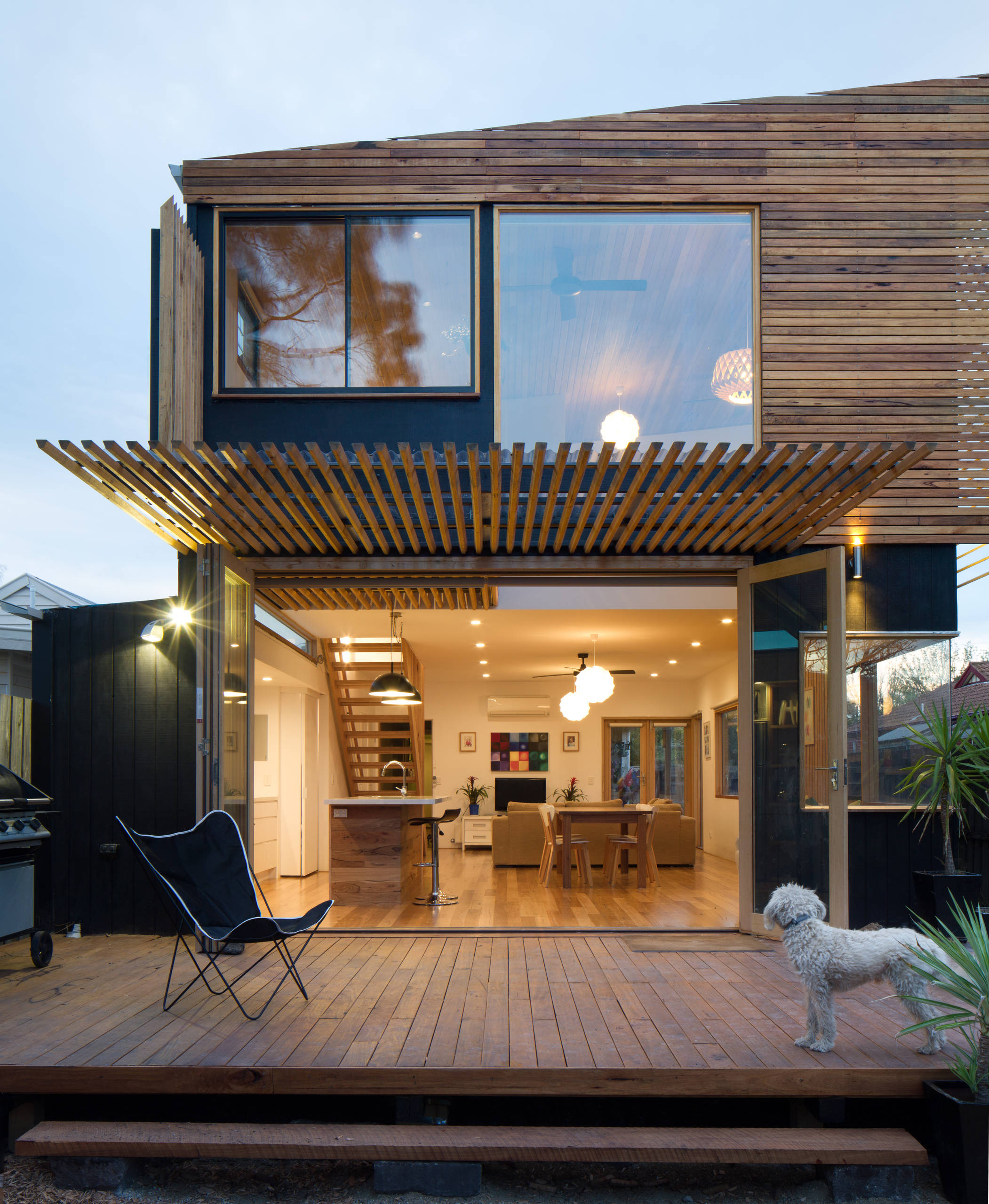 Houzz Австралия: Эко-дом из остатков пиломатериалов