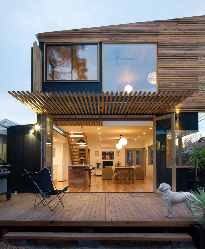 Houzz Австралия: Эко-дом из остатков пиломатериалов