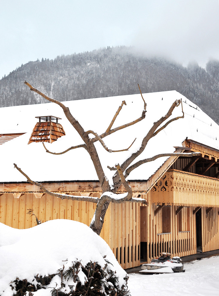 Houzz Франция: Вилла в Савойе на месте старой фермы