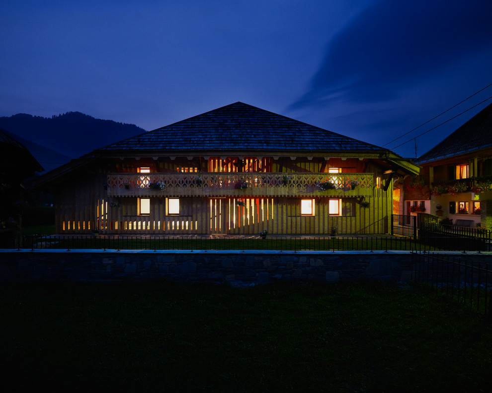 Houzz Франция: Вилла в Савойе на месте старой фермы