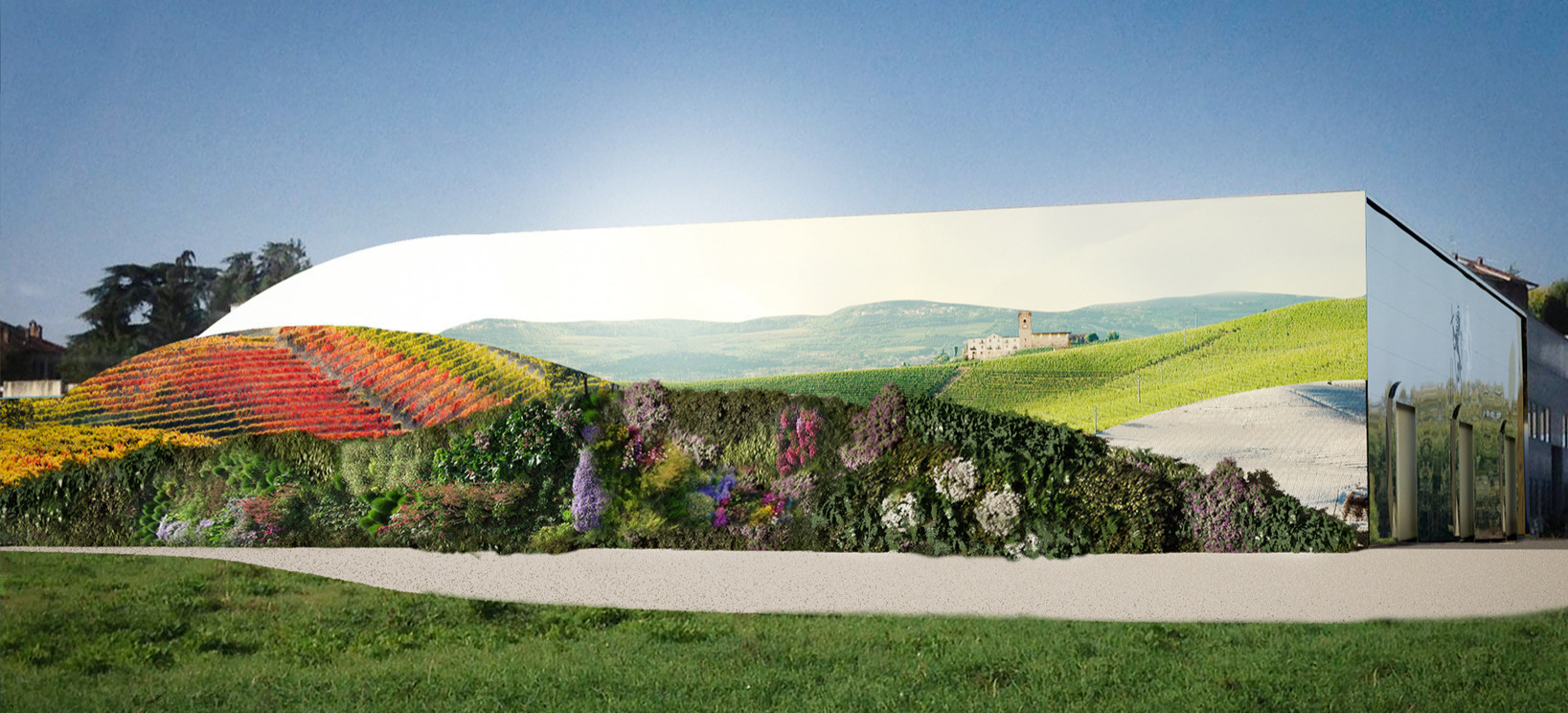 Прогулка на диване: Необычные дома мира с зеркальными фасадами