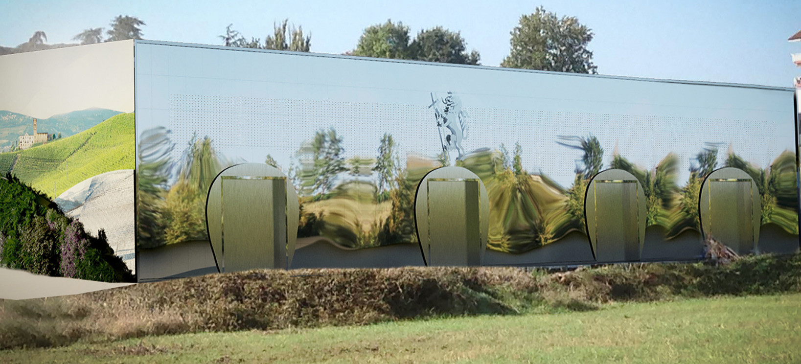 Прогулка на диване: Необычные дома мира с зеркальными фасадами