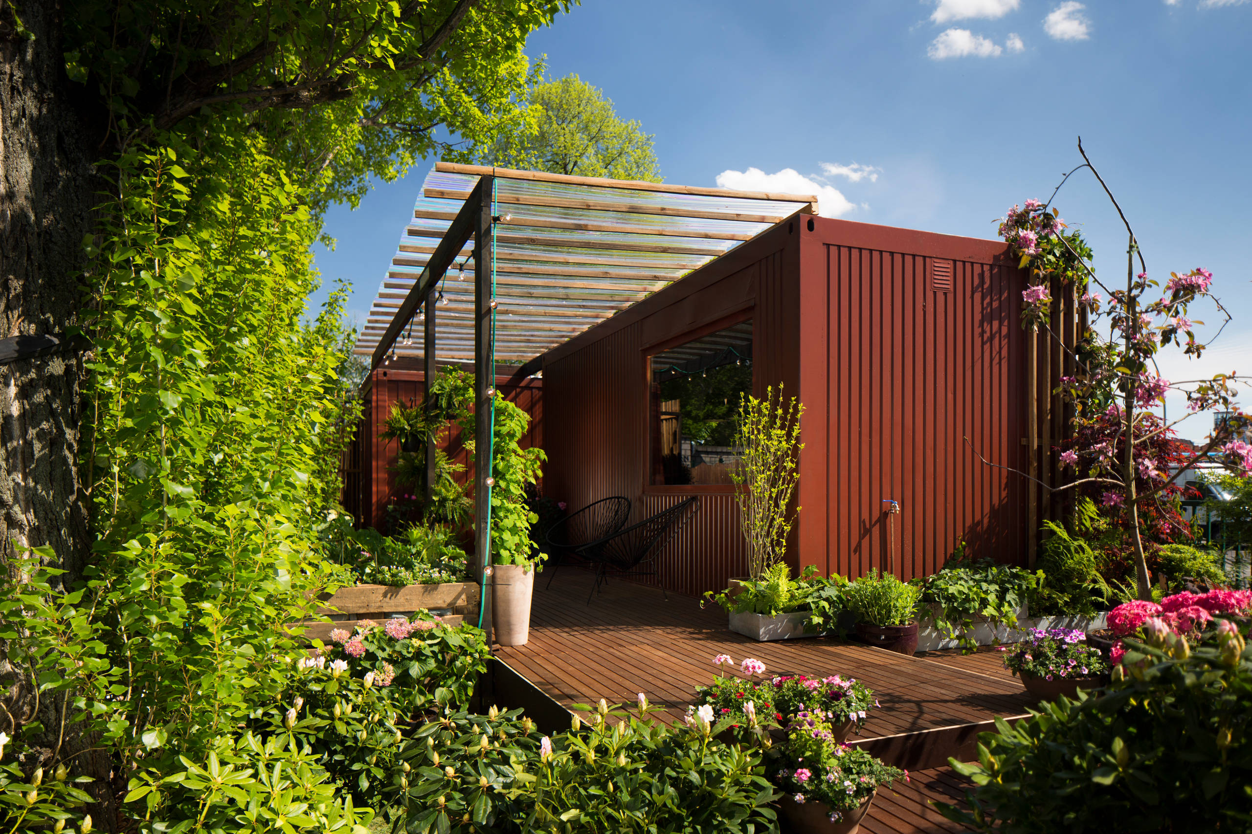 Проект недели: Временные апартаменты с садом... в центре города