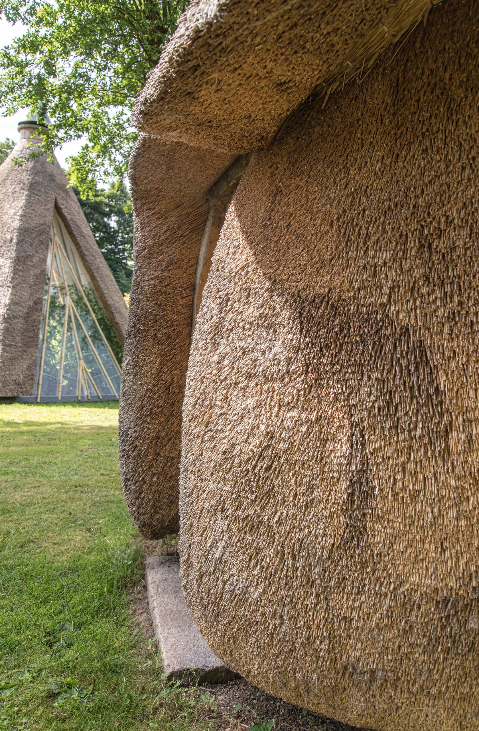 Houzz Дания: Сауна с камышовой крышей