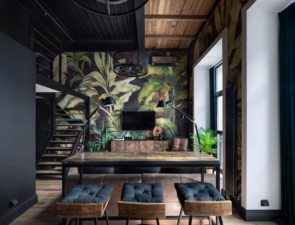 Houzz тур: Тропический лофт на месте чаеразвесочной фабрики