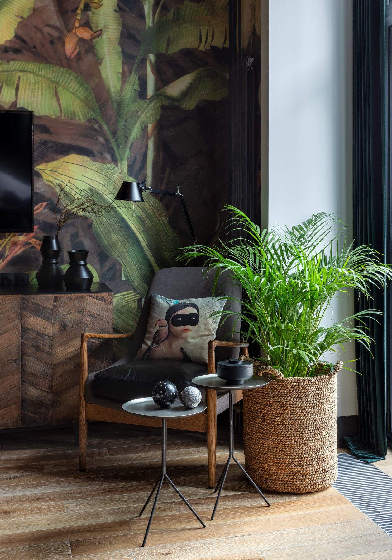 Houzz тур: Тропический лофт на месте чаеразвесочной фабрики