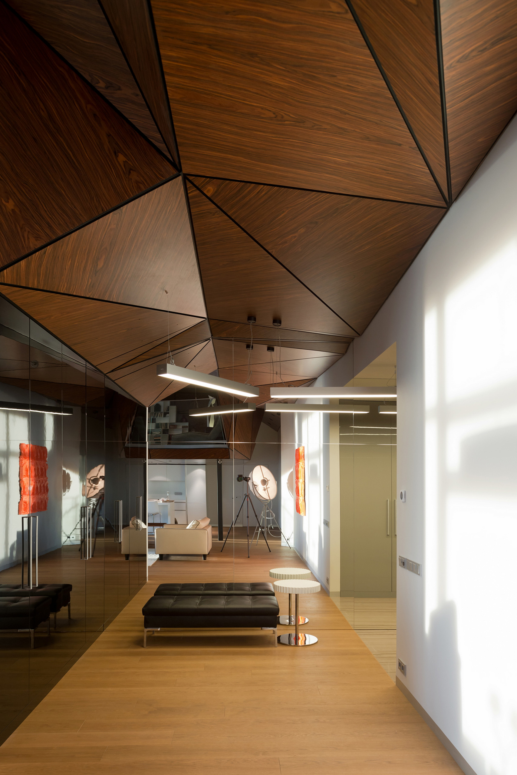 Houzz тур: Парящие парашютисты в пентхаусе из Москва-сити