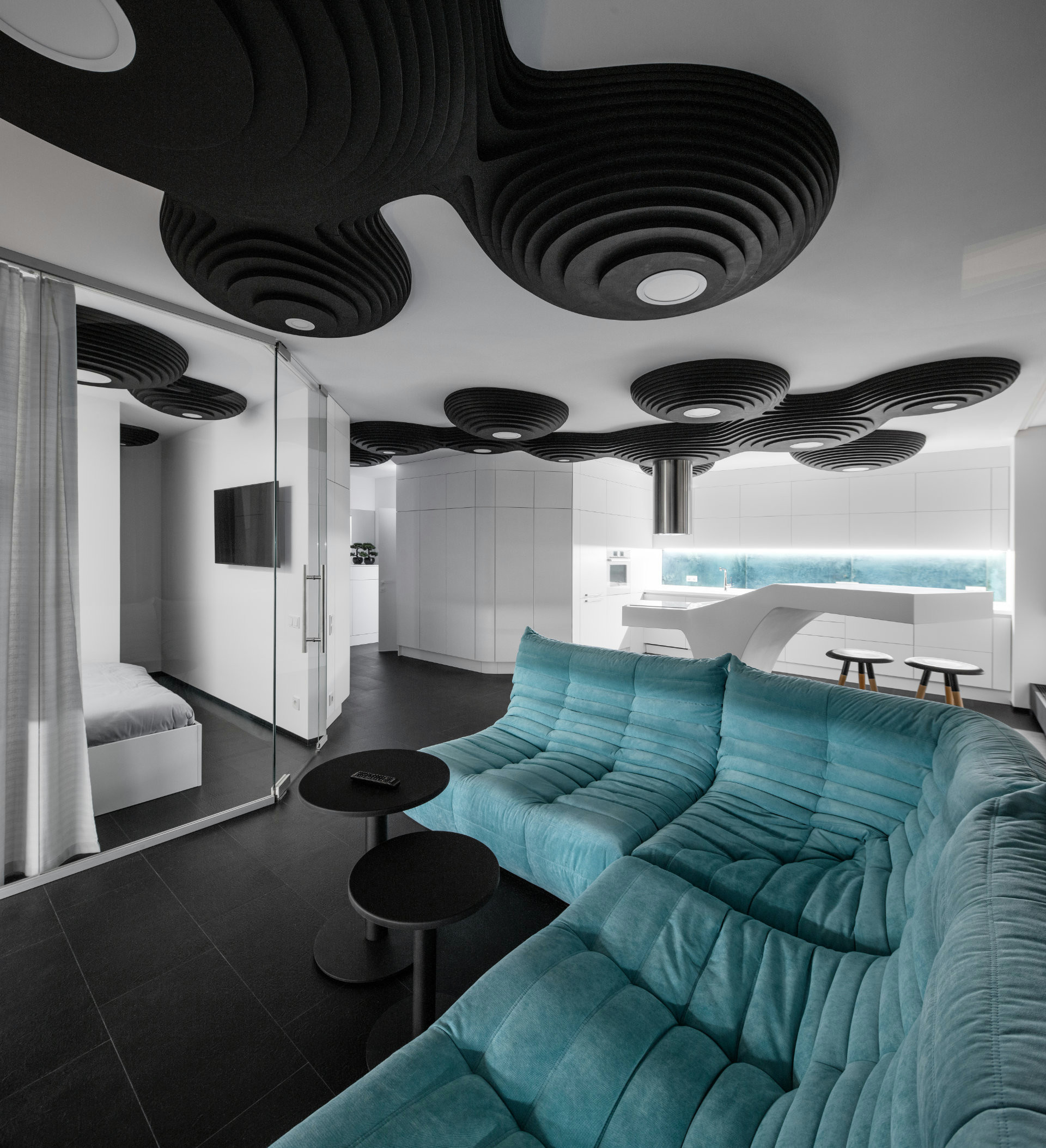 Houzz Украина: Квартира, которая напоминает космическую станцию