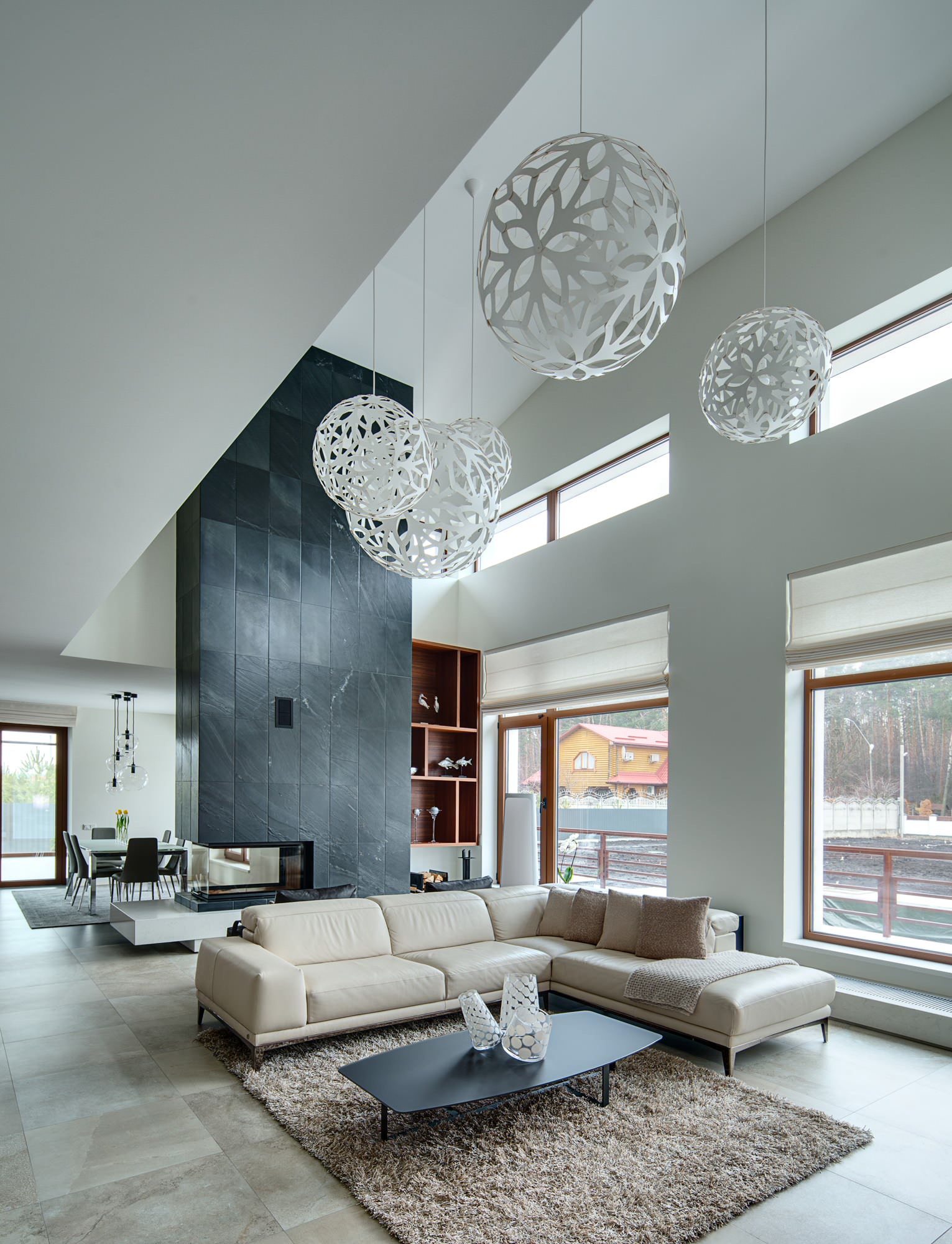 Houzz Украина: Дом с видом на сосновый лес под Киевом