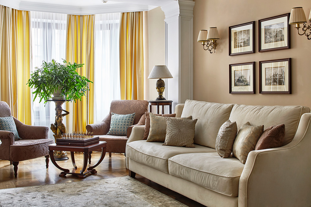Houzz тур: Сдержанная классика в московской квартире