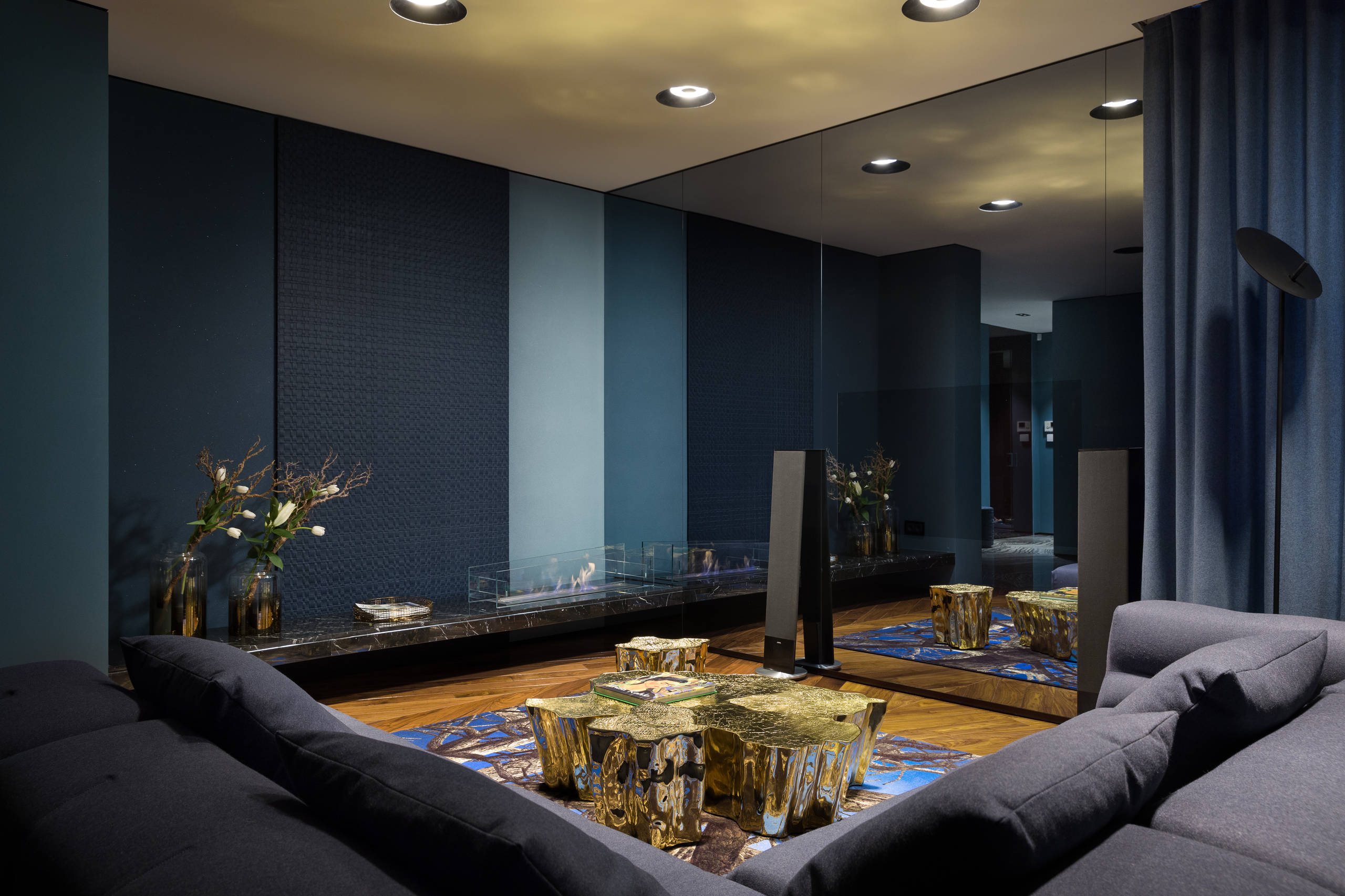 Houzz Украина: Квартира для семьи, которой наскучил бежевый