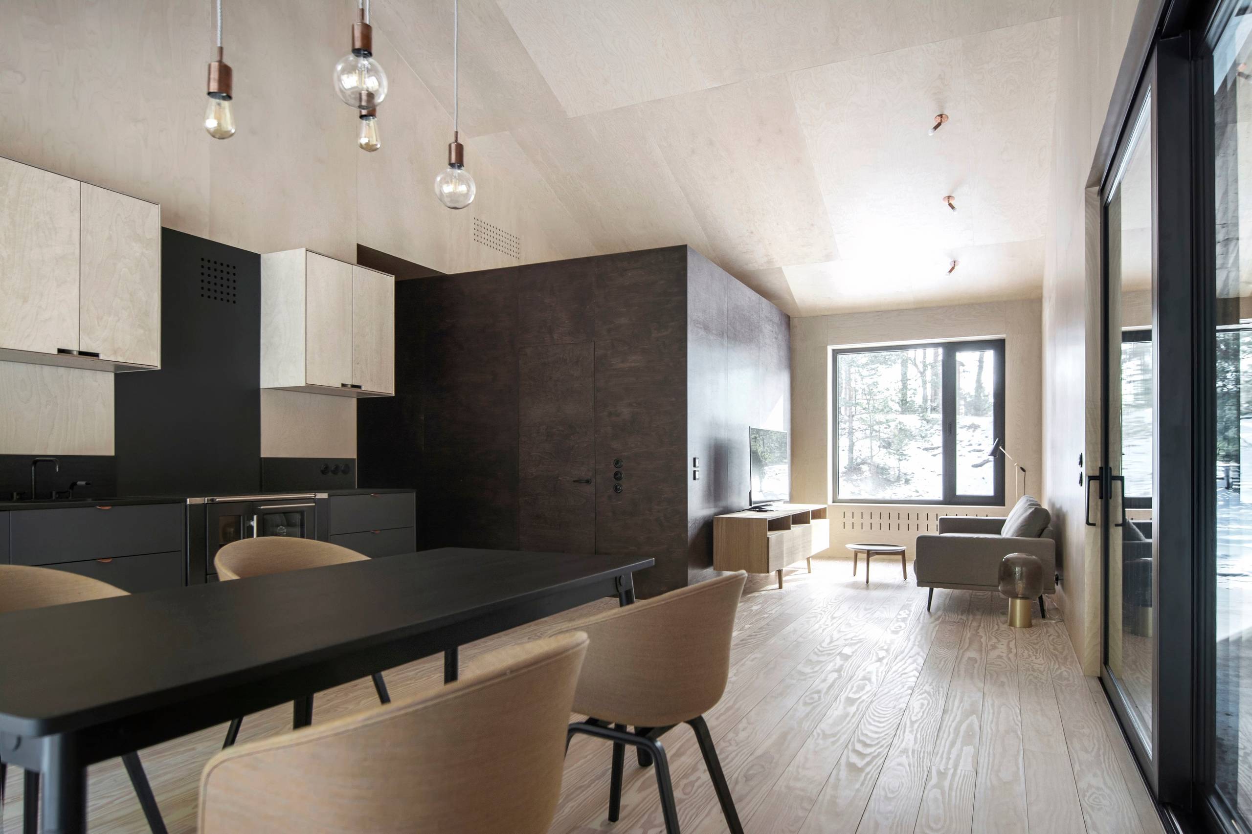 Houzz Латвия: Дом из амбарной доски и стали