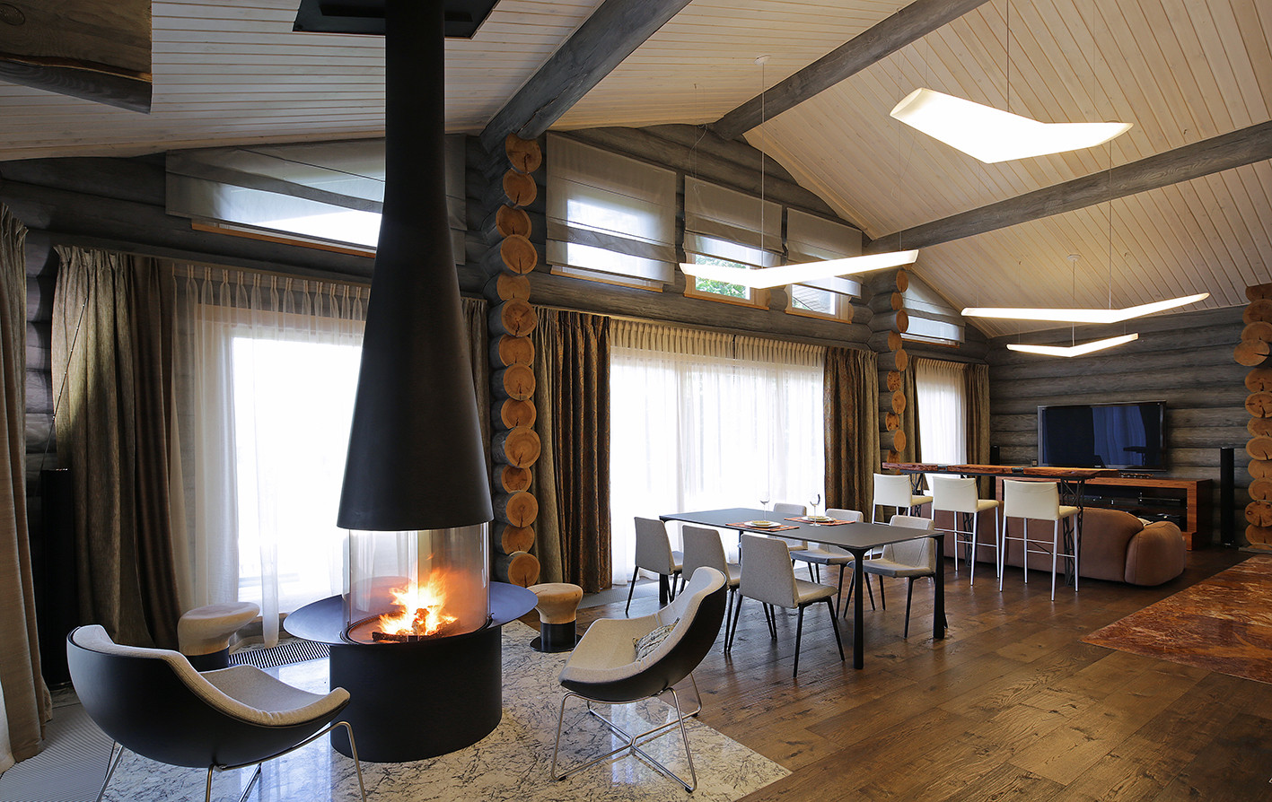 Houzz тур: Подмосковный дом, влюбленный в Природу