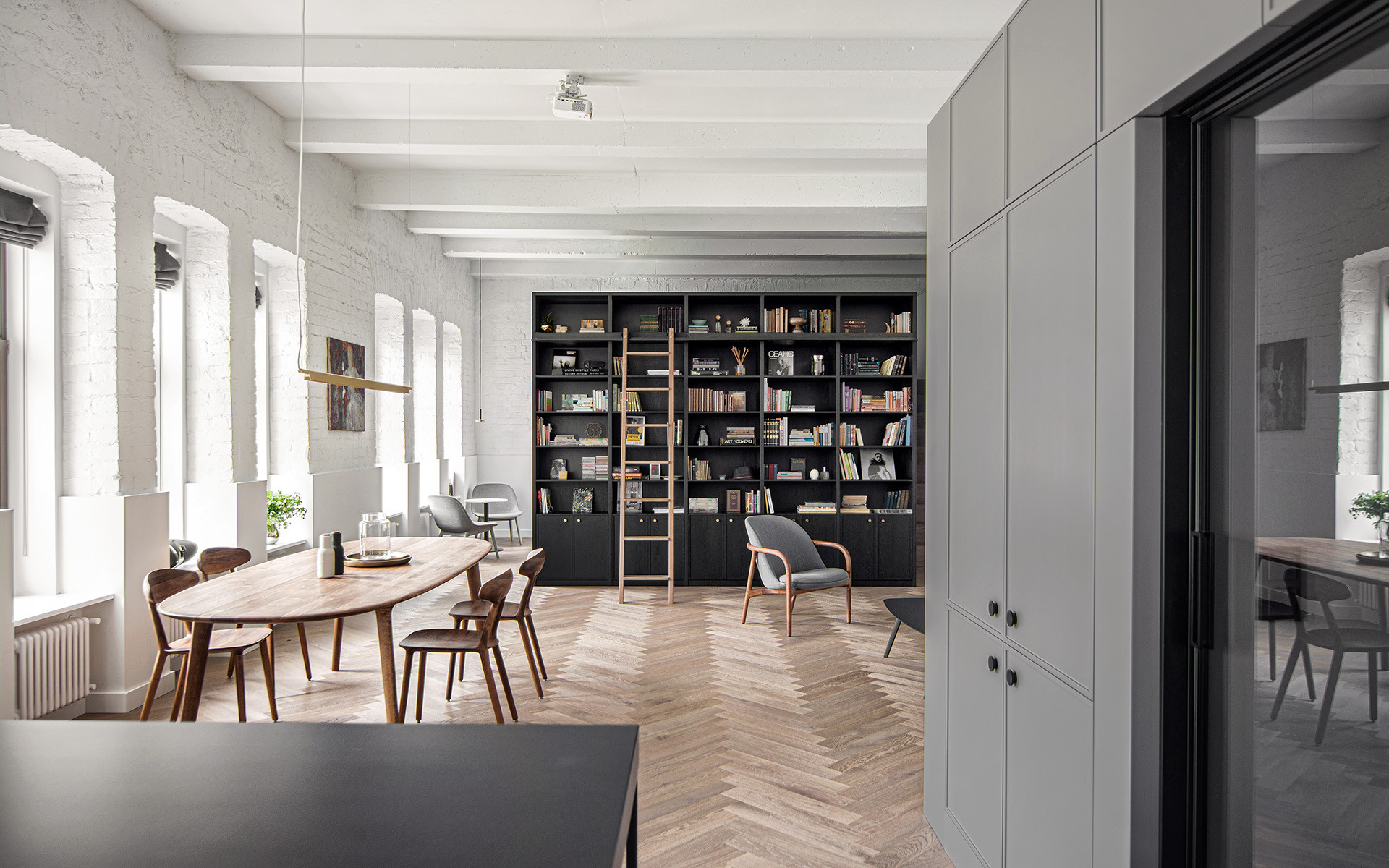 Houzz тур: Московский минимализм для пары из Петербурга