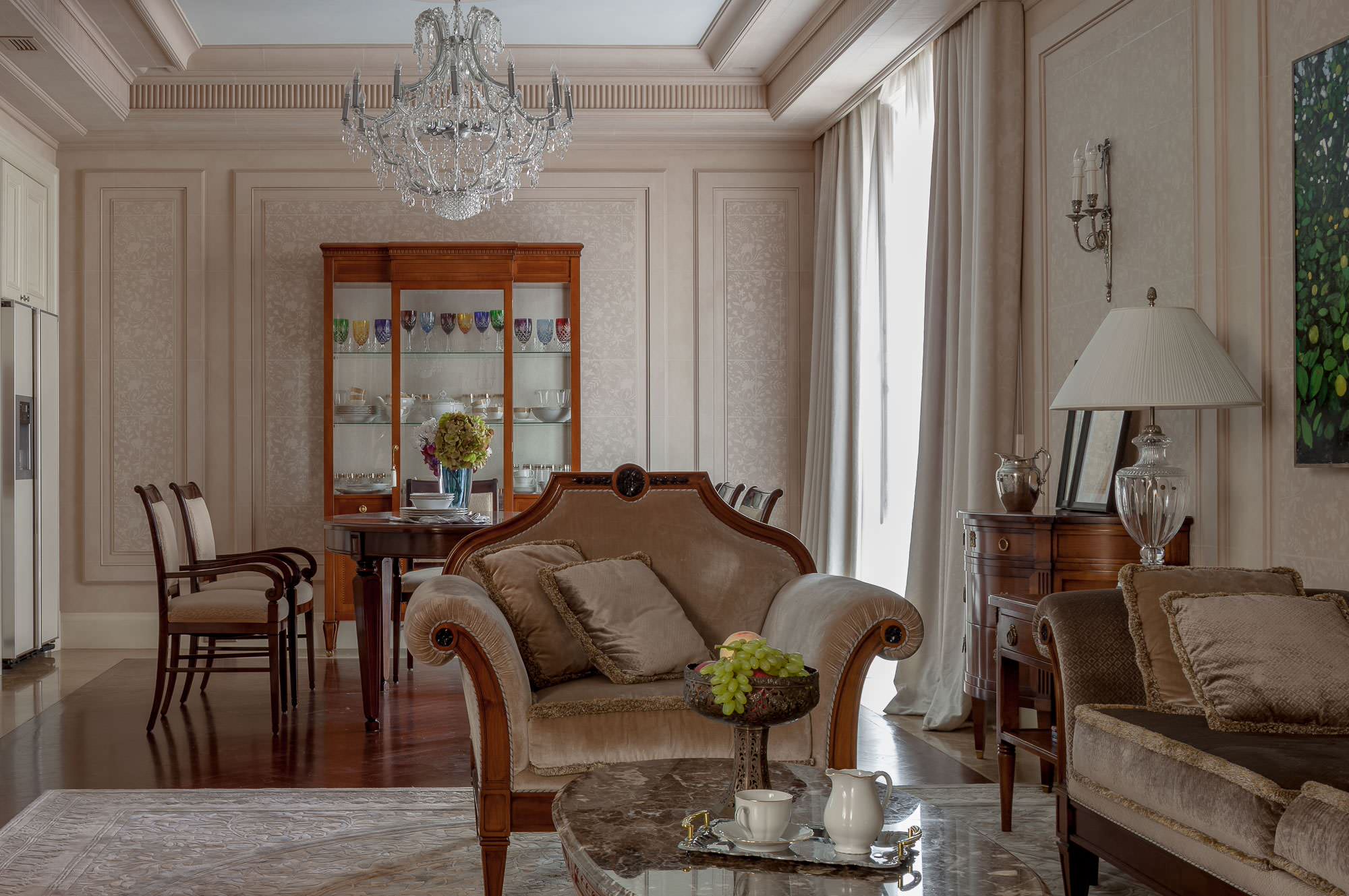Houzz тур: Современная классика в Москве для трех поколений
