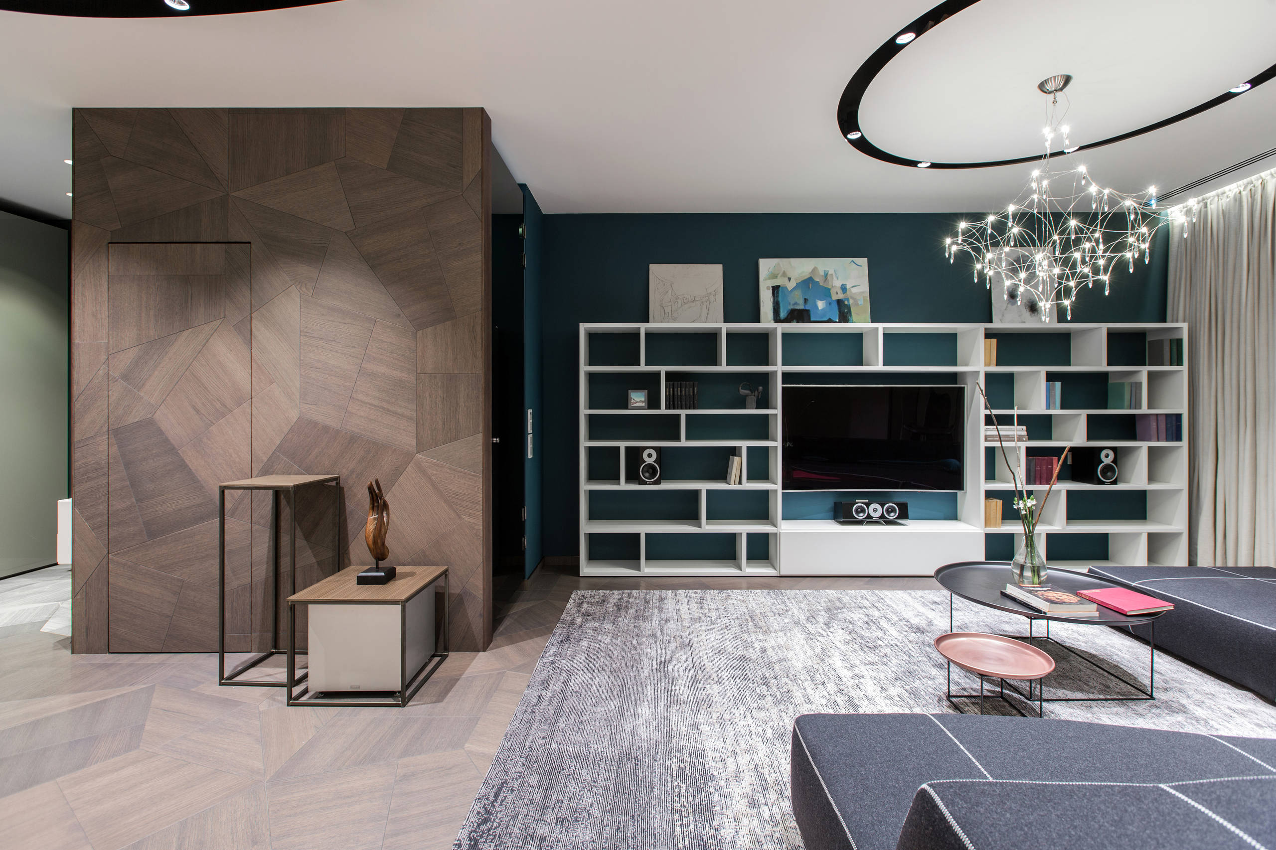 Houzz тур: Квартира с фарфоровым «ядром»