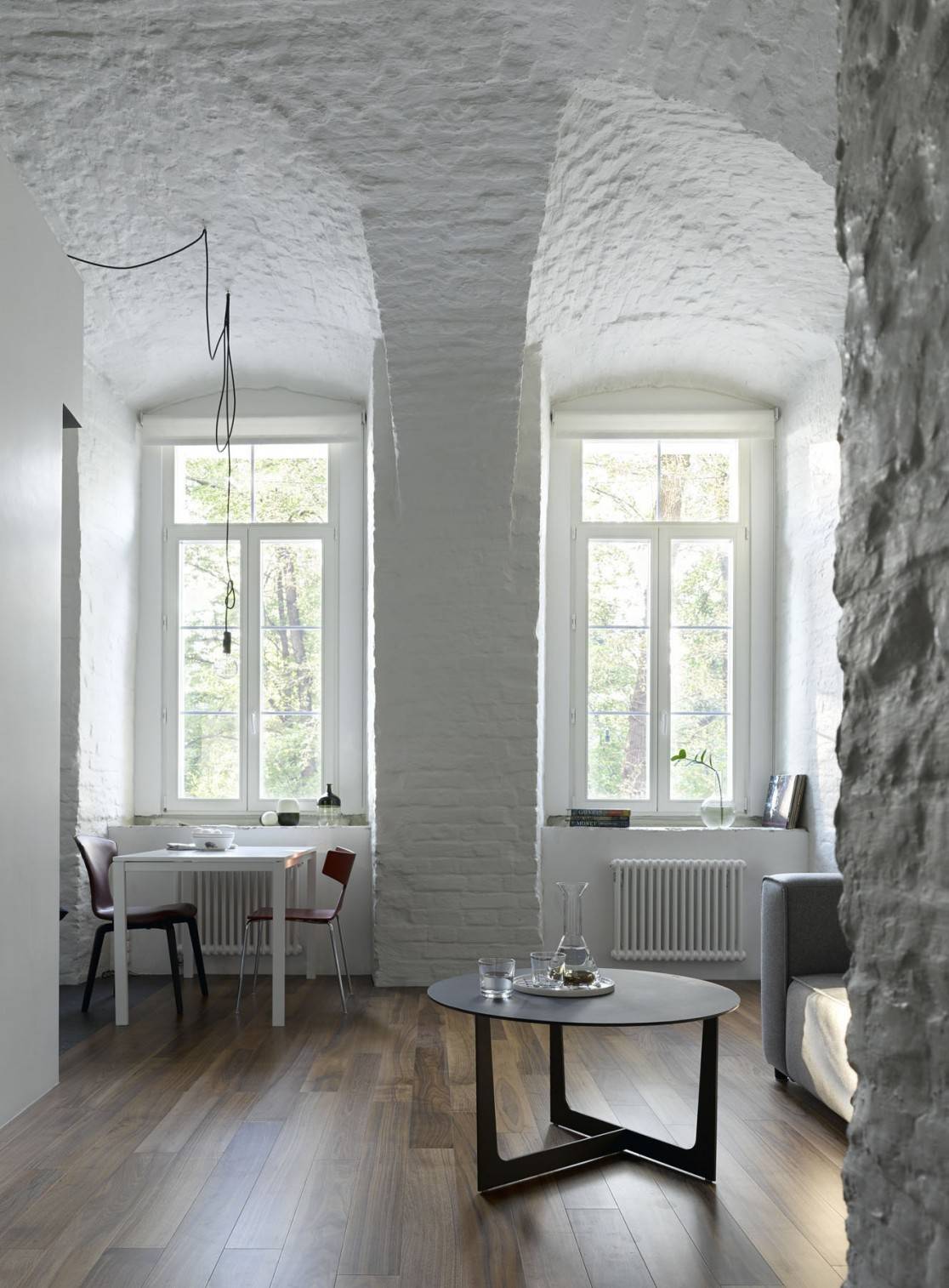 В гостях: Квартира архитектора, где все потолки — сводчатые