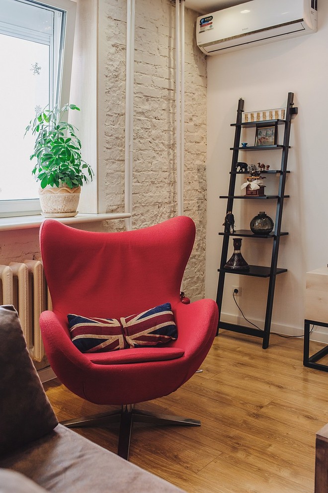 Houzz тур: Яркий лофт для холостяка в Магнитогорске