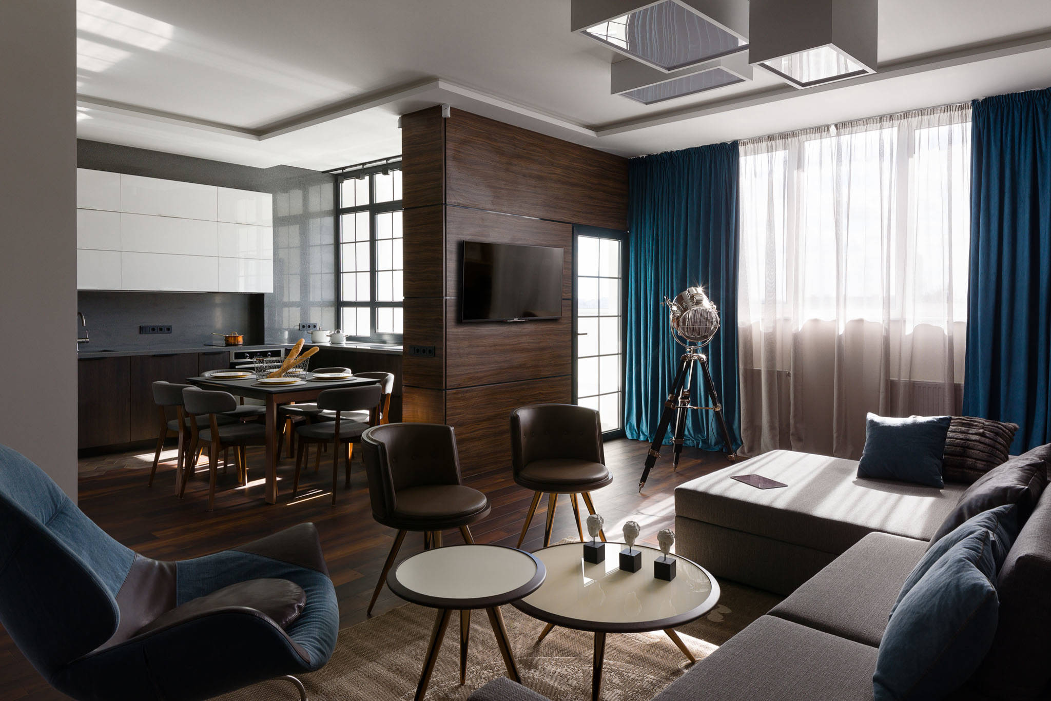 Houzz Украина: Квартира с немецким акцентом для семьи дипломатов