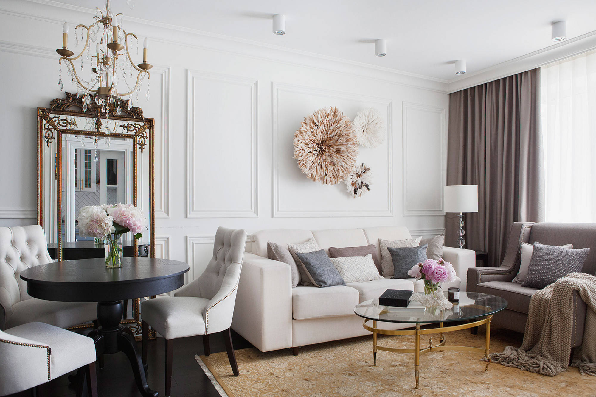 Houzz тур: Американская интерпретация французского интерьера