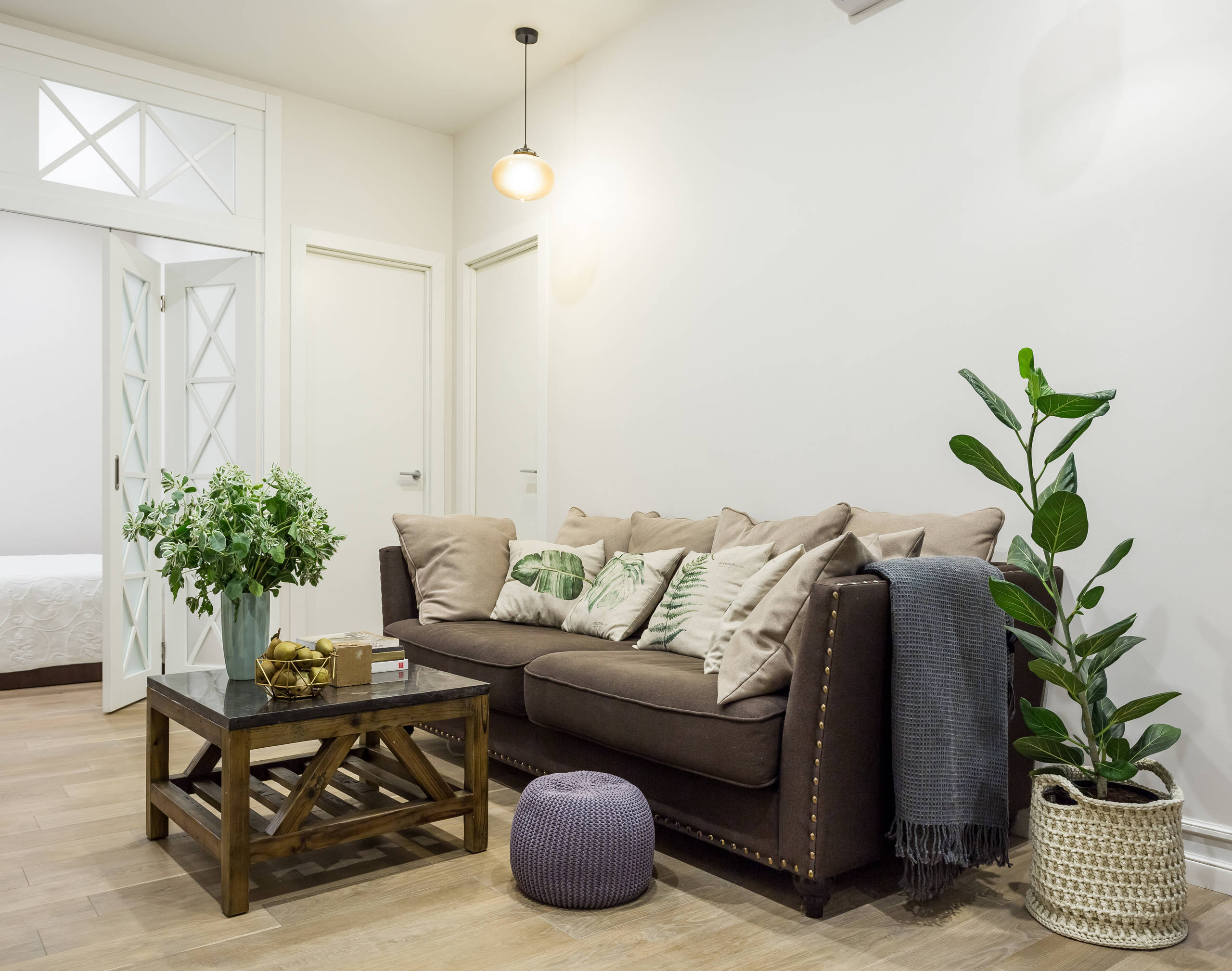 Houzz тур: Квартира на Таганке с гостиной вместо коридора