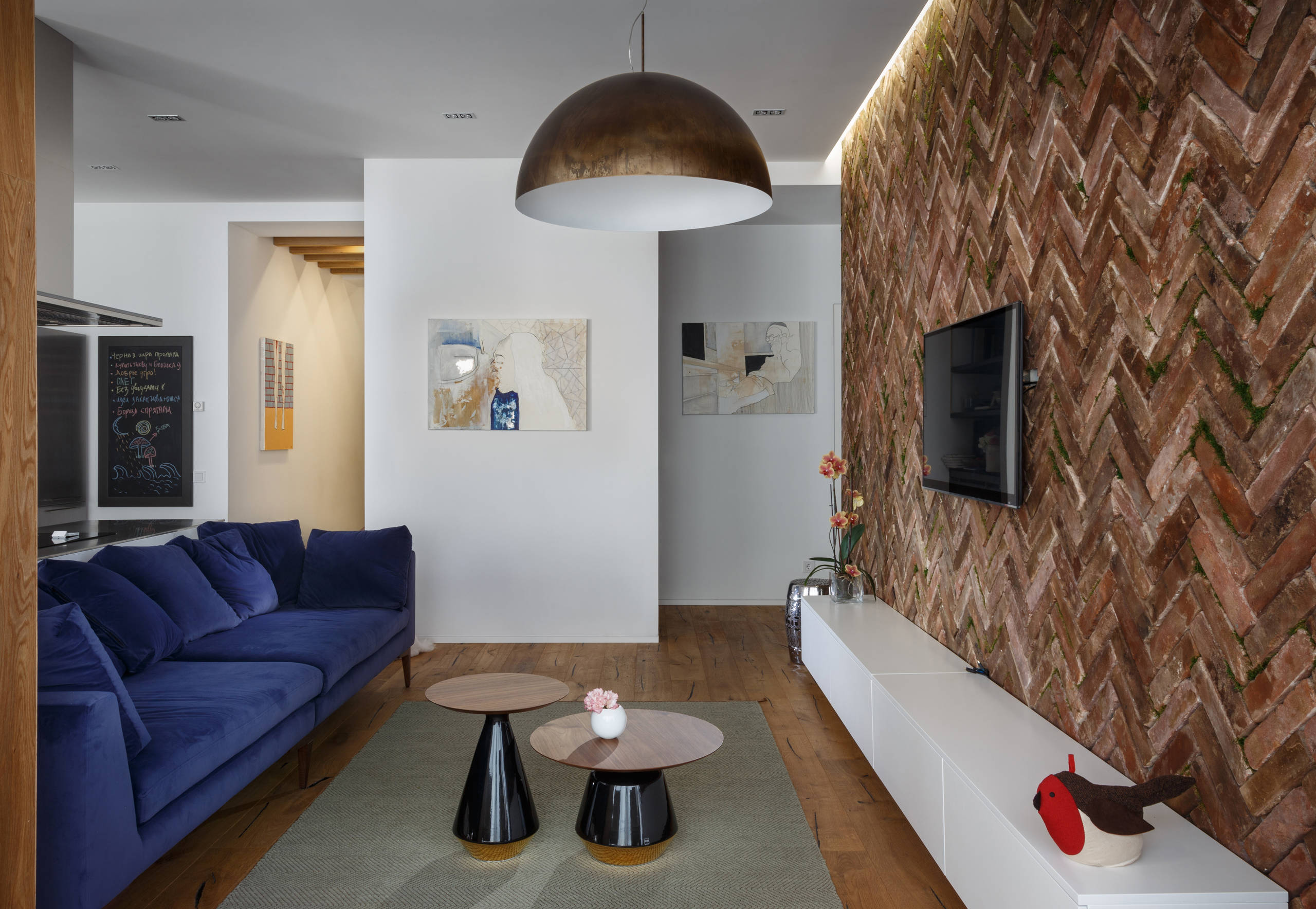 Houzz Украина: Арт-интерьер в стиле эклектика