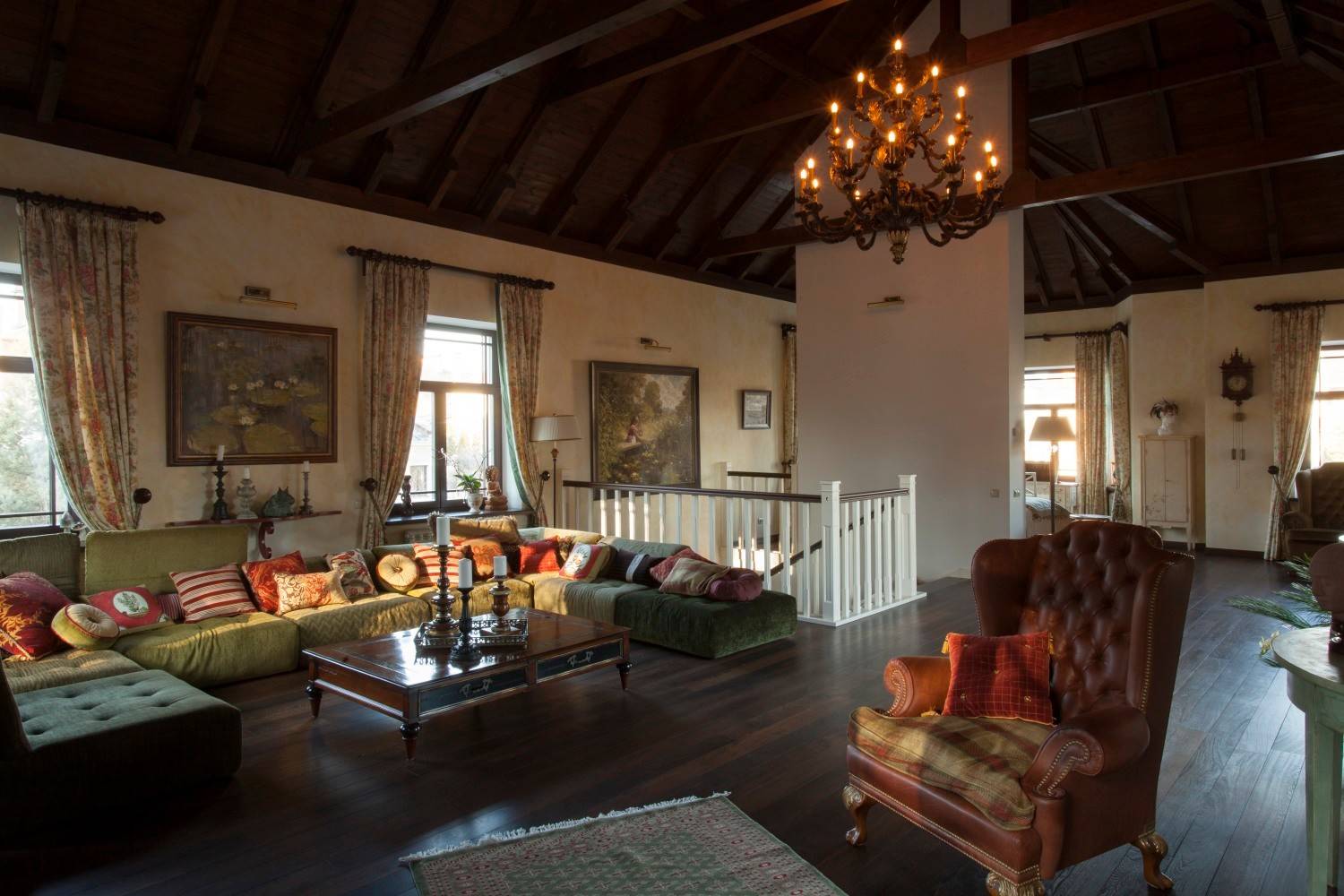 Houzz тур: Дом с английским настроением и музыкальной гостиной