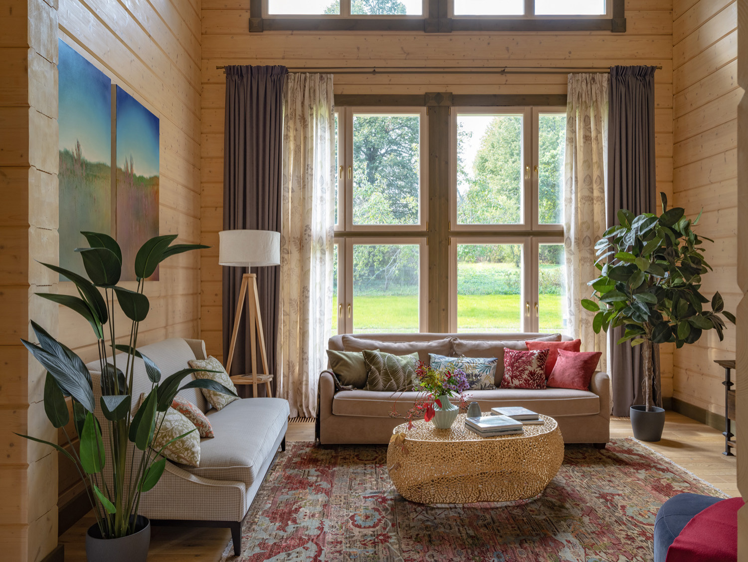 Houzz тур: Дом для большой семьи в духе русской усадьбы