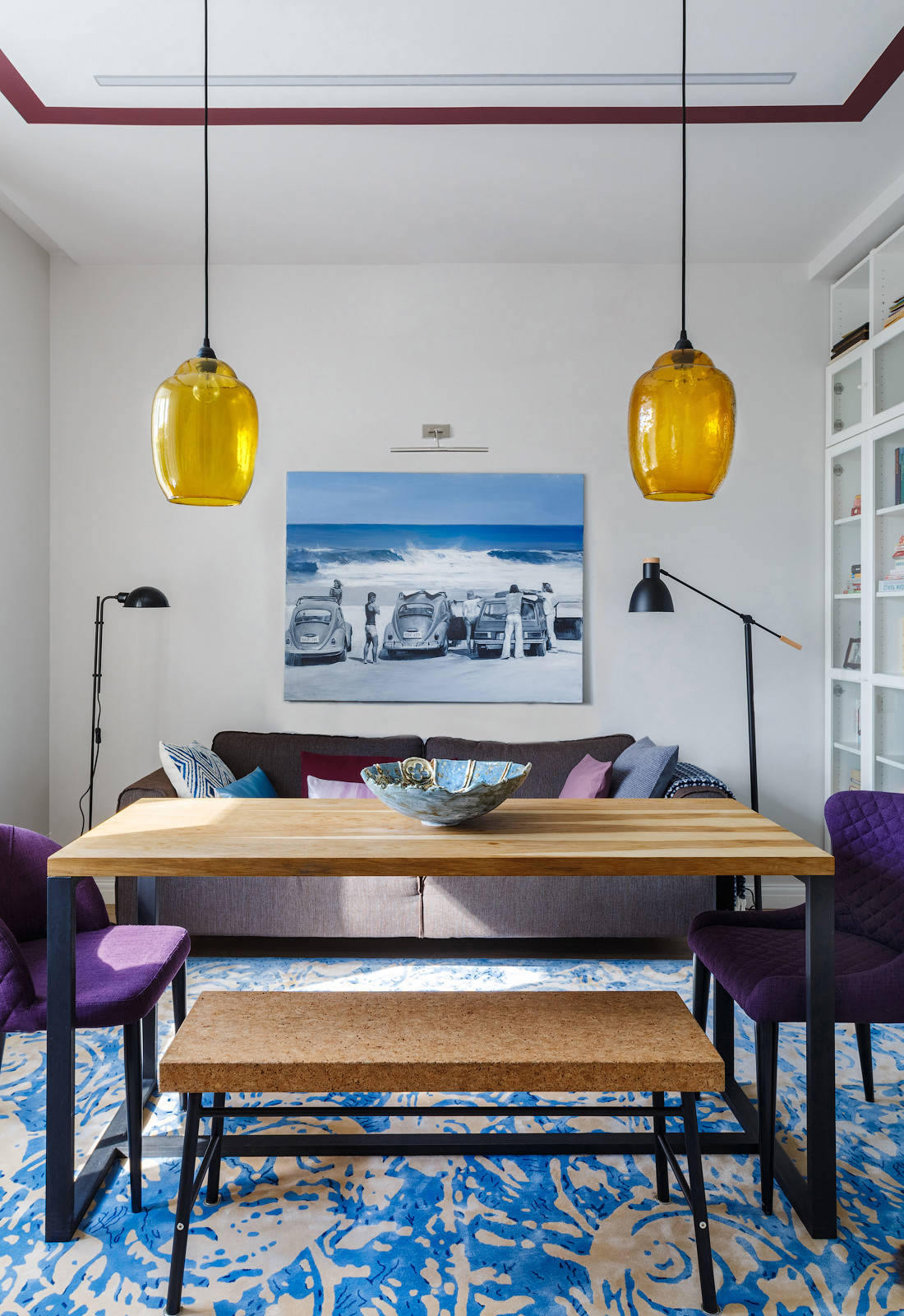 Houzz тур: Яркая квартира в русско-скандинавском стиле