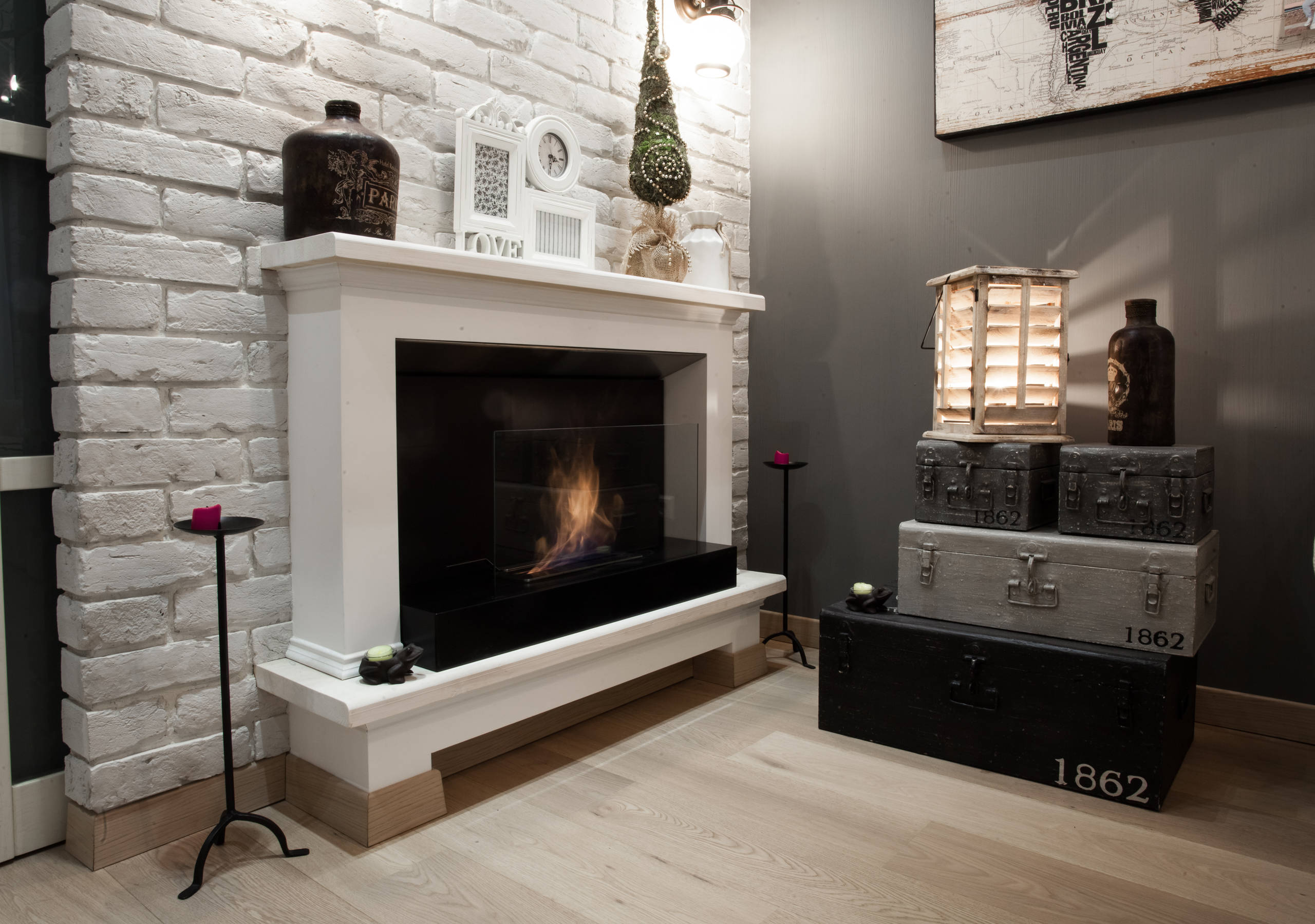 Houzz тур: Настроение загородного дома  в панельной «двушке»