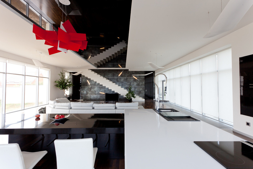 Houzz тур: Дом в стиле минимализм с лестницей в небо