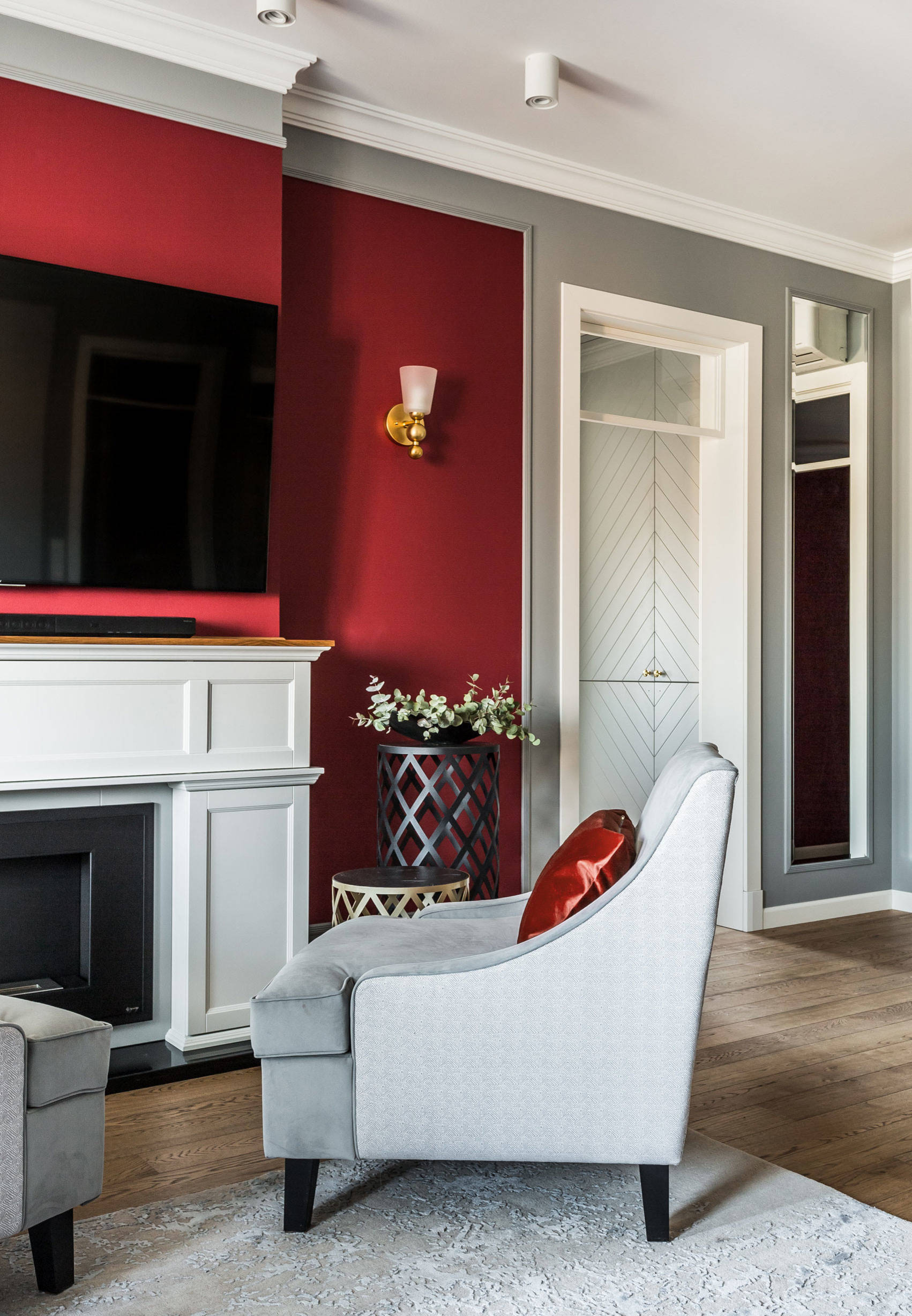 Houzz тур: Серая-серая квартира на севере Москвы