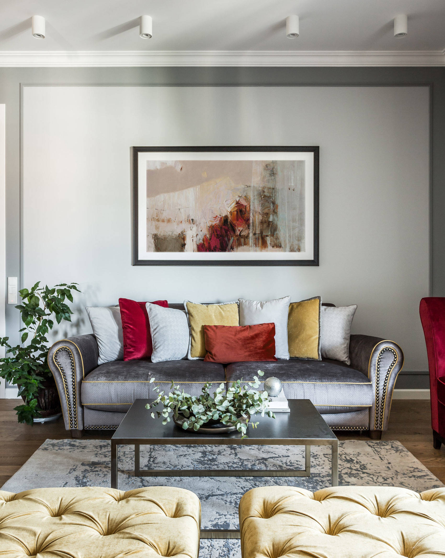 Houzz тур: Серая-серая квартира на севере Москвы