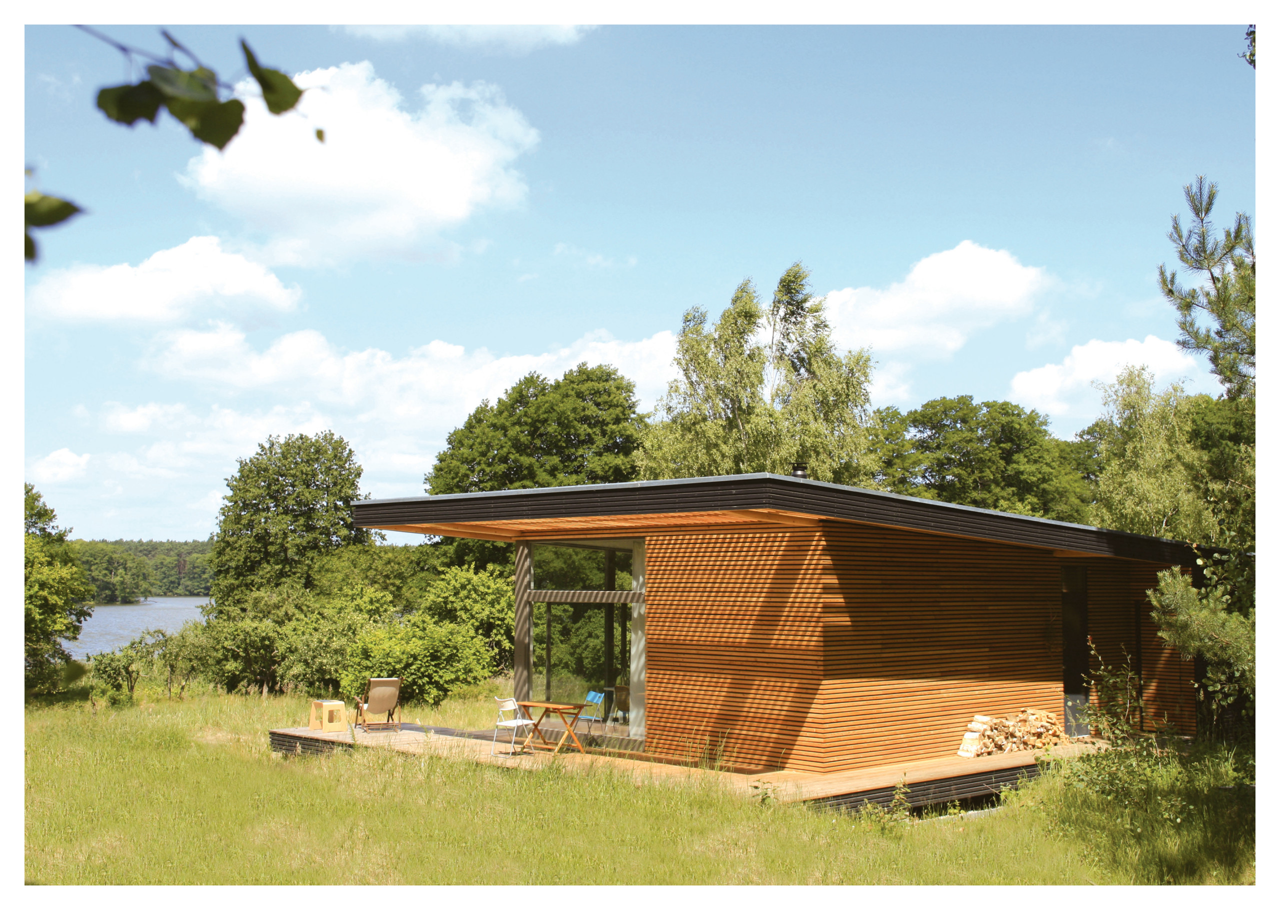 Houzz Германия: Летний домик стал «всесезонным» и ушел в тираж