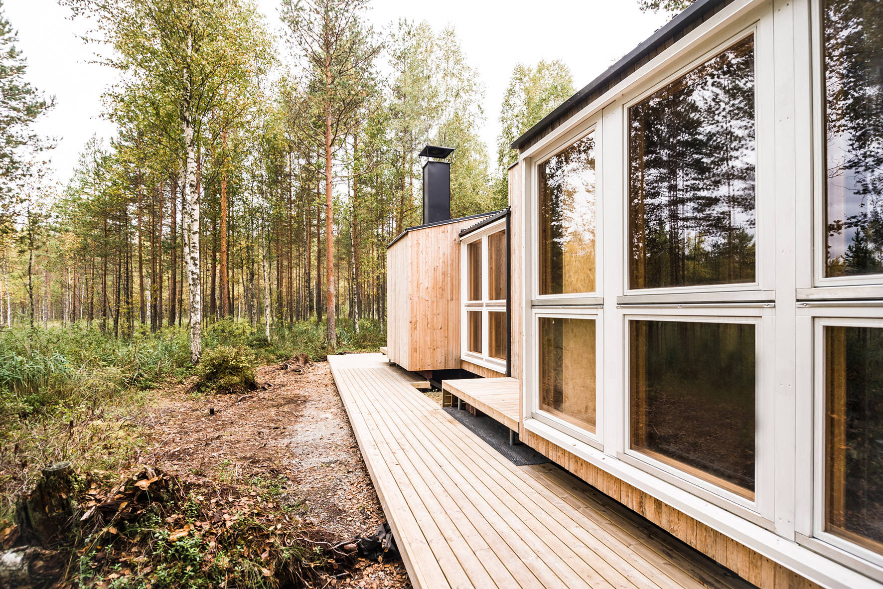 Houzz Финляндия: Деревянный мини-дом своими руками