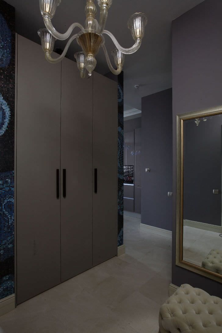 Houzz тур: «Огурцы» из мозаики и краски московского неба на 32-м этаже