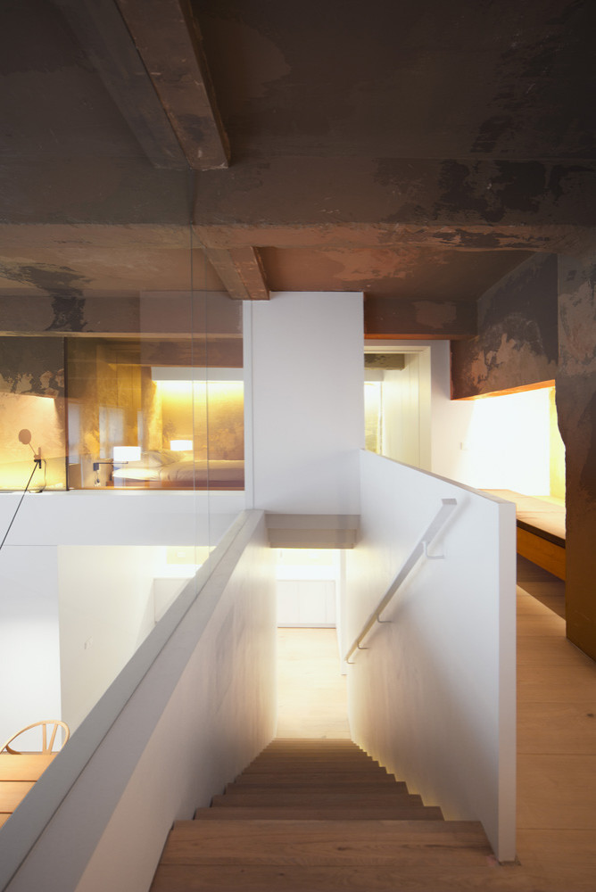 Houzz тур: История с геометрией в двухэтажном лофте