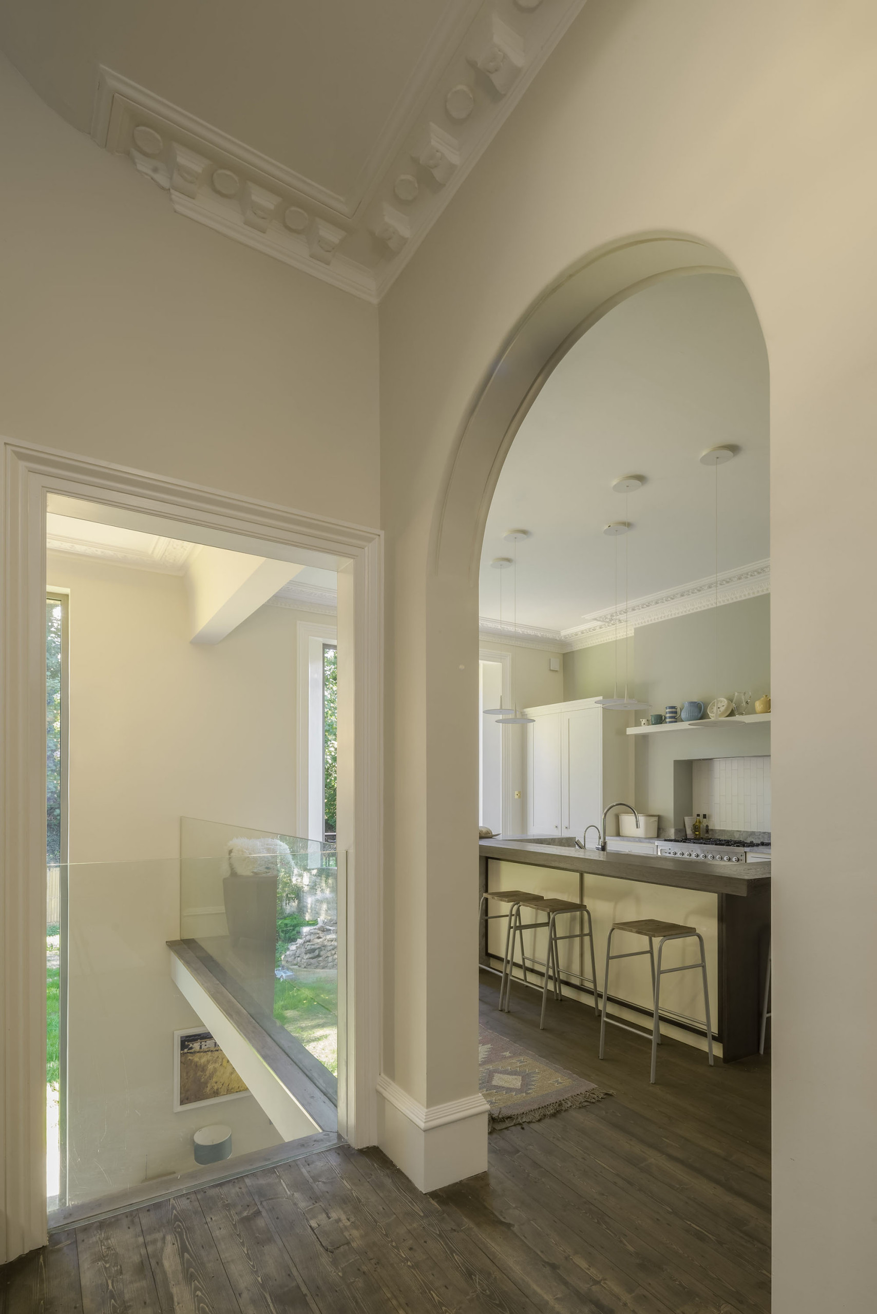 Houzz Британия: Двухсотлетний лондонский дом в лучах света