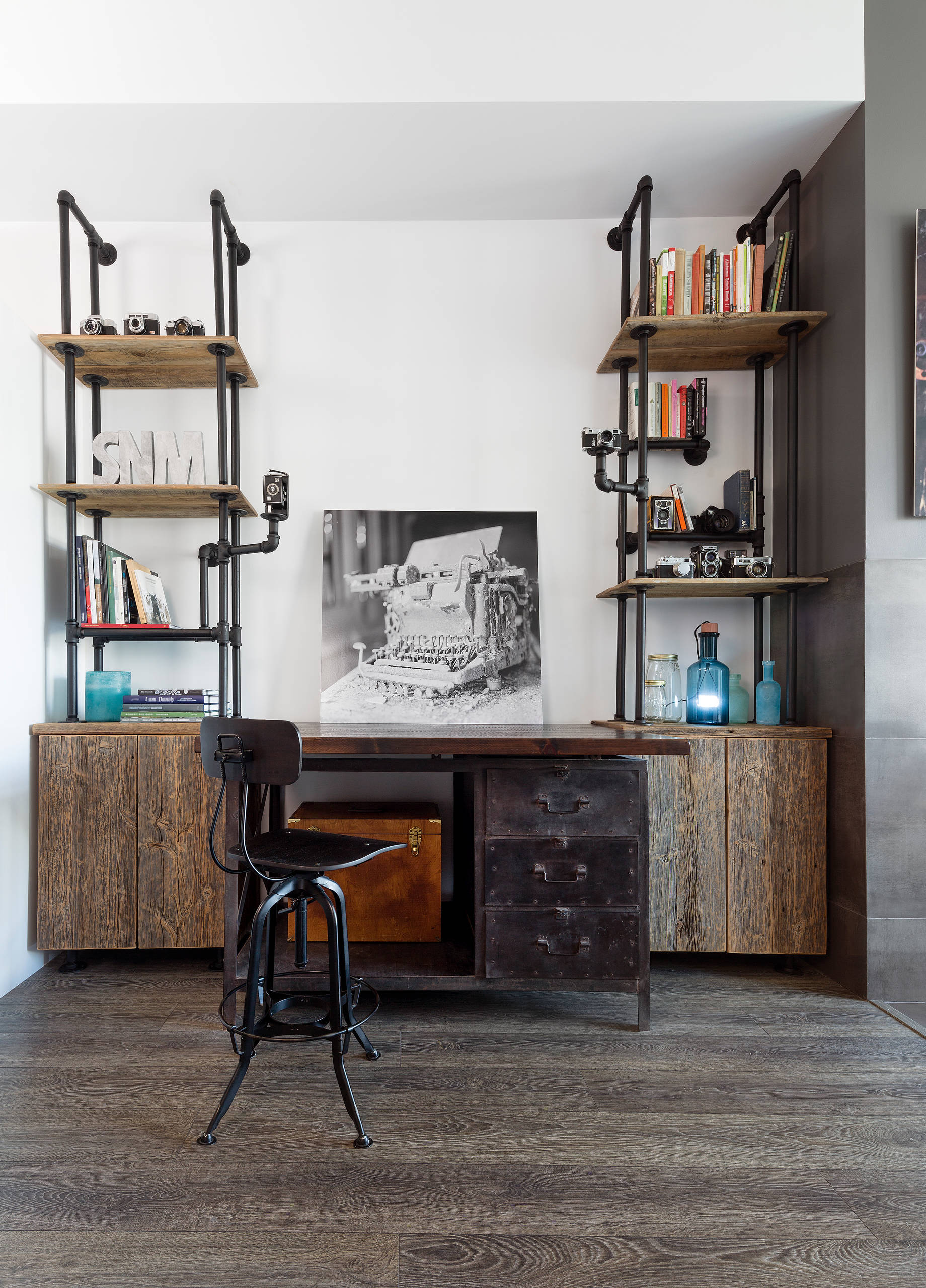 Houzz Канада: Индустриальная энергия лофта в Торонто