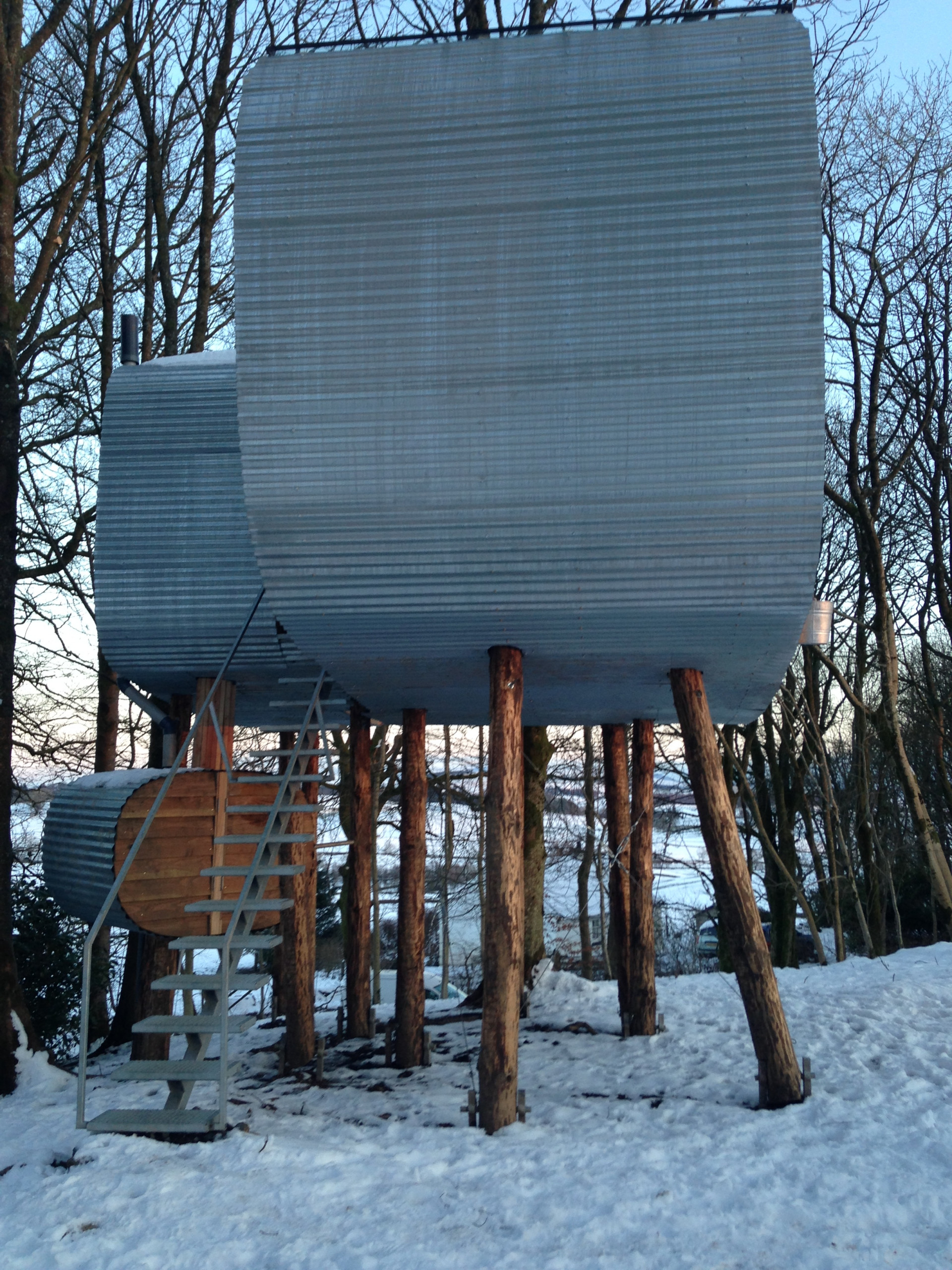 Houzz Британия: Спрятаться от всего мира в доме на дереве