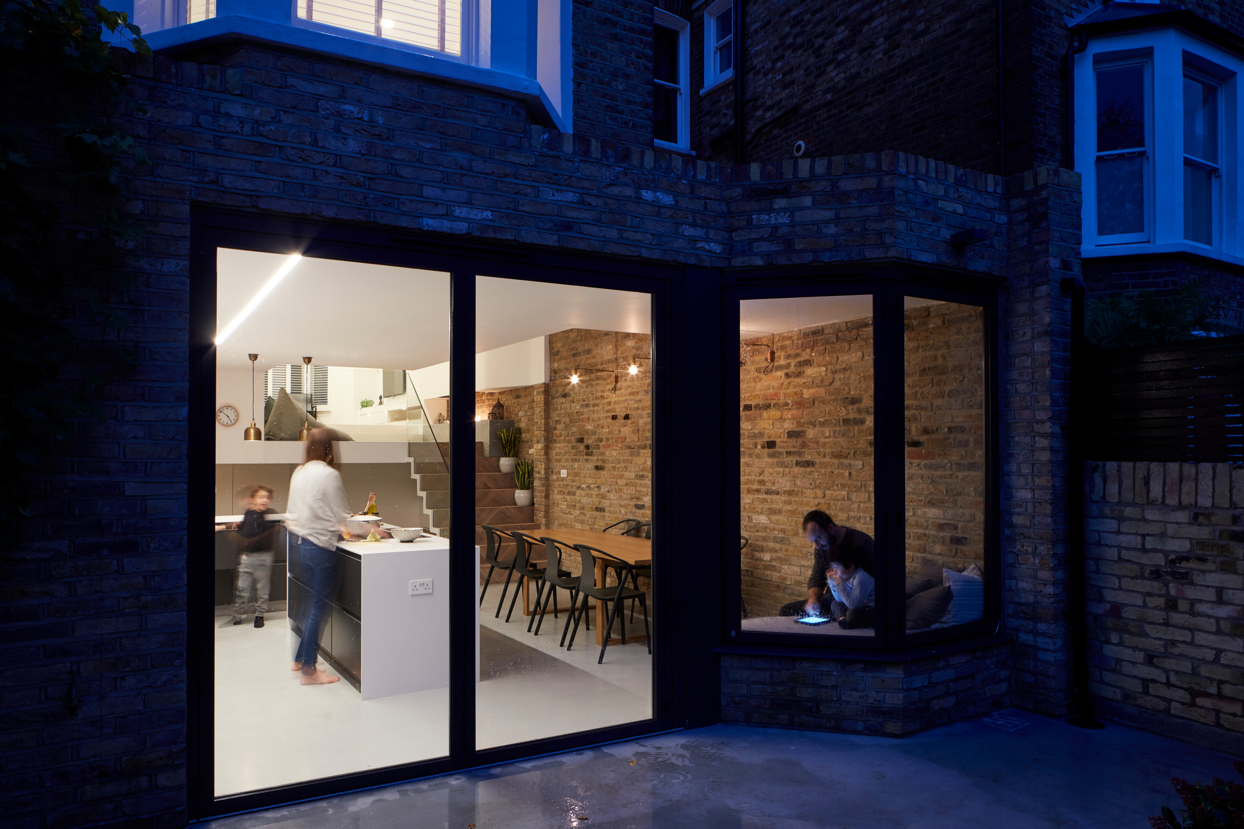 Houzz Британия: Современный интерьер в доме викторианской эпохи