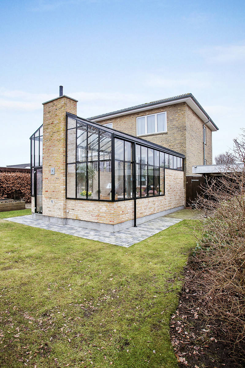 Houzz Дания: Гостиная за стеклом