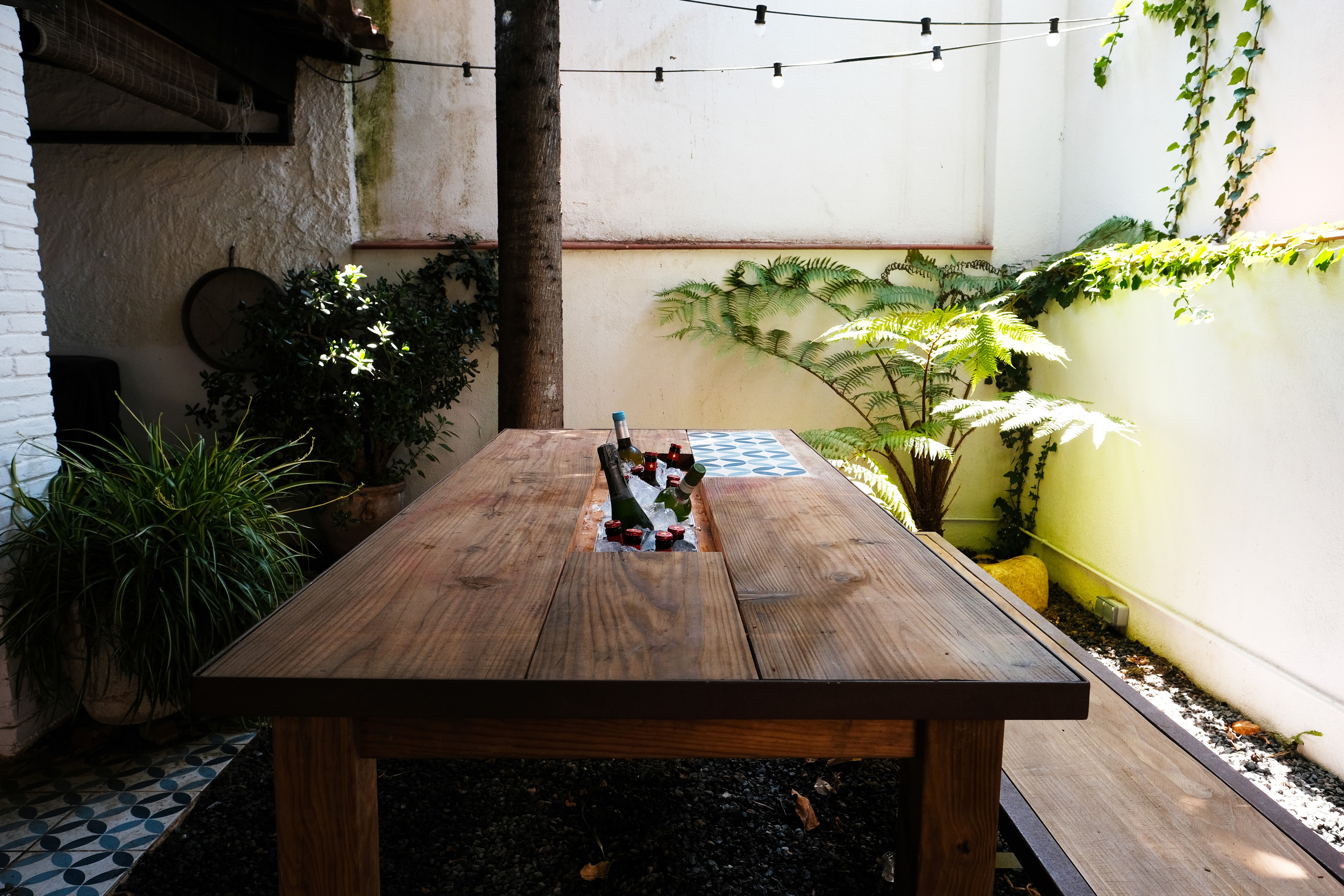 Houzz в саду: Тотальная реконструкция узкого сада