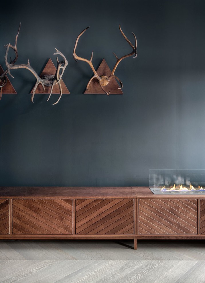 Houzz тур: Квартира с дровяным камином в центре Петербурга