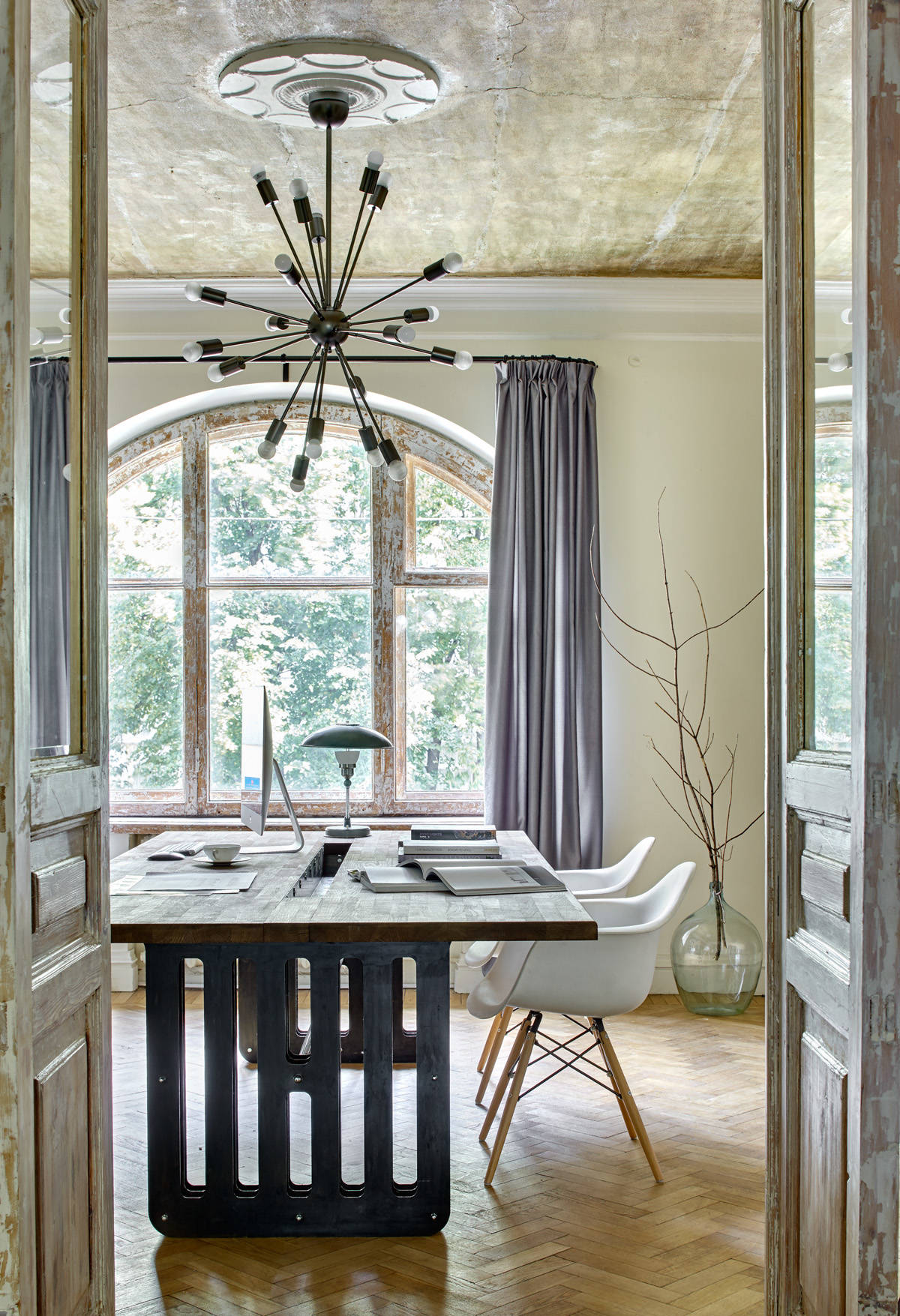 Houzz тур: Ретро-бюро для команды дизайнеров